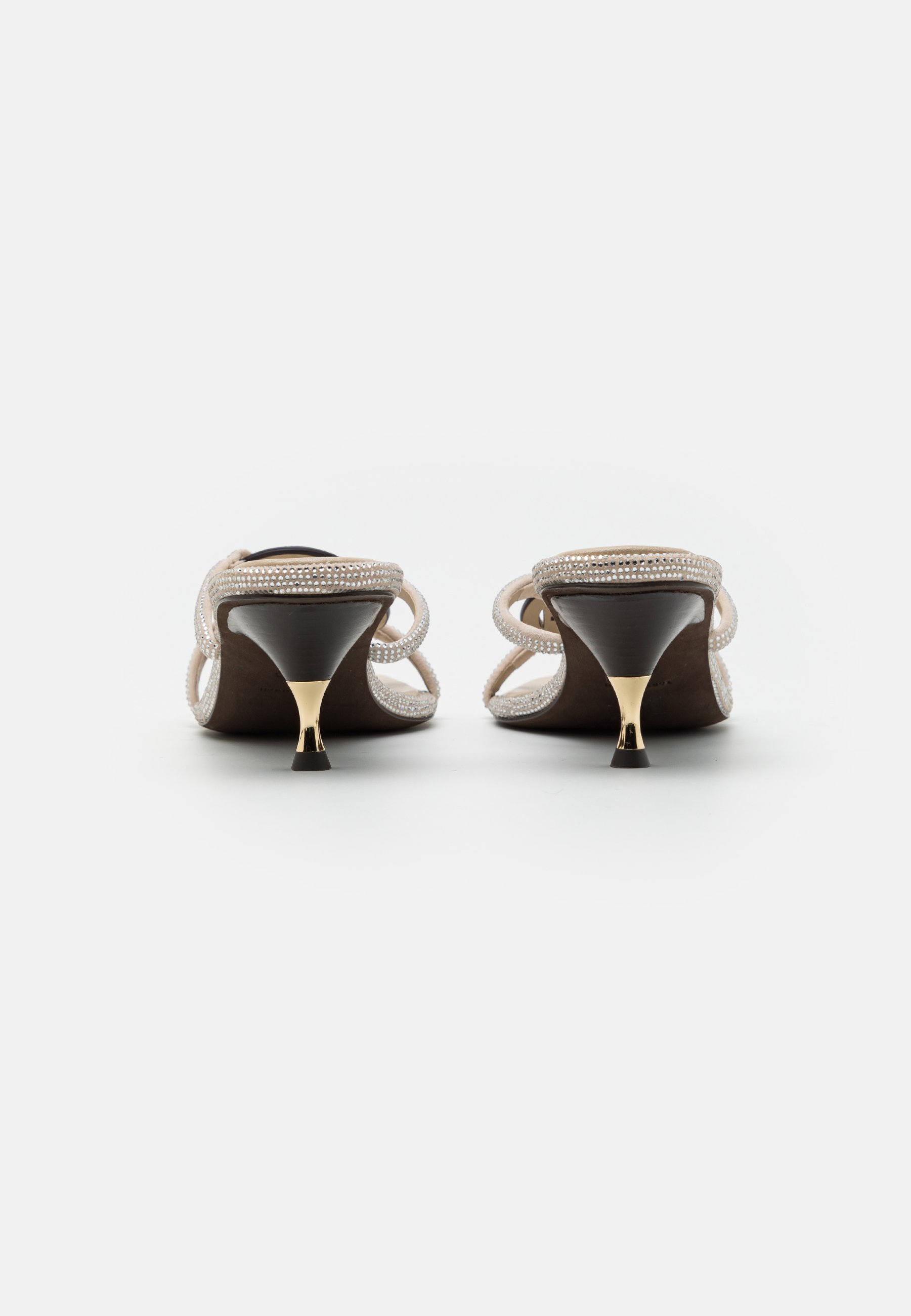 PAVE GEO BOMBE MILLER LOW HEEL - Heeled mules