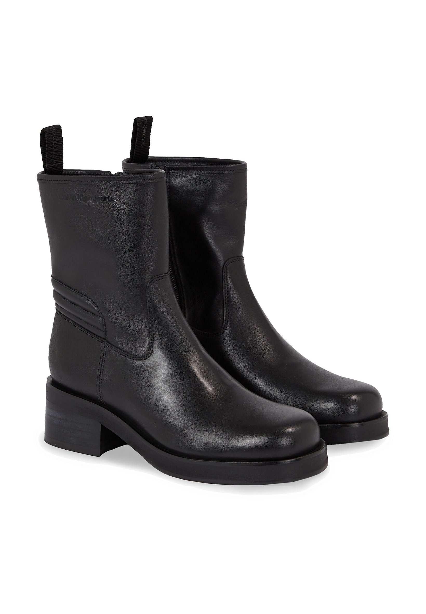 BIKER BOOT LTH WN - Ankle boots