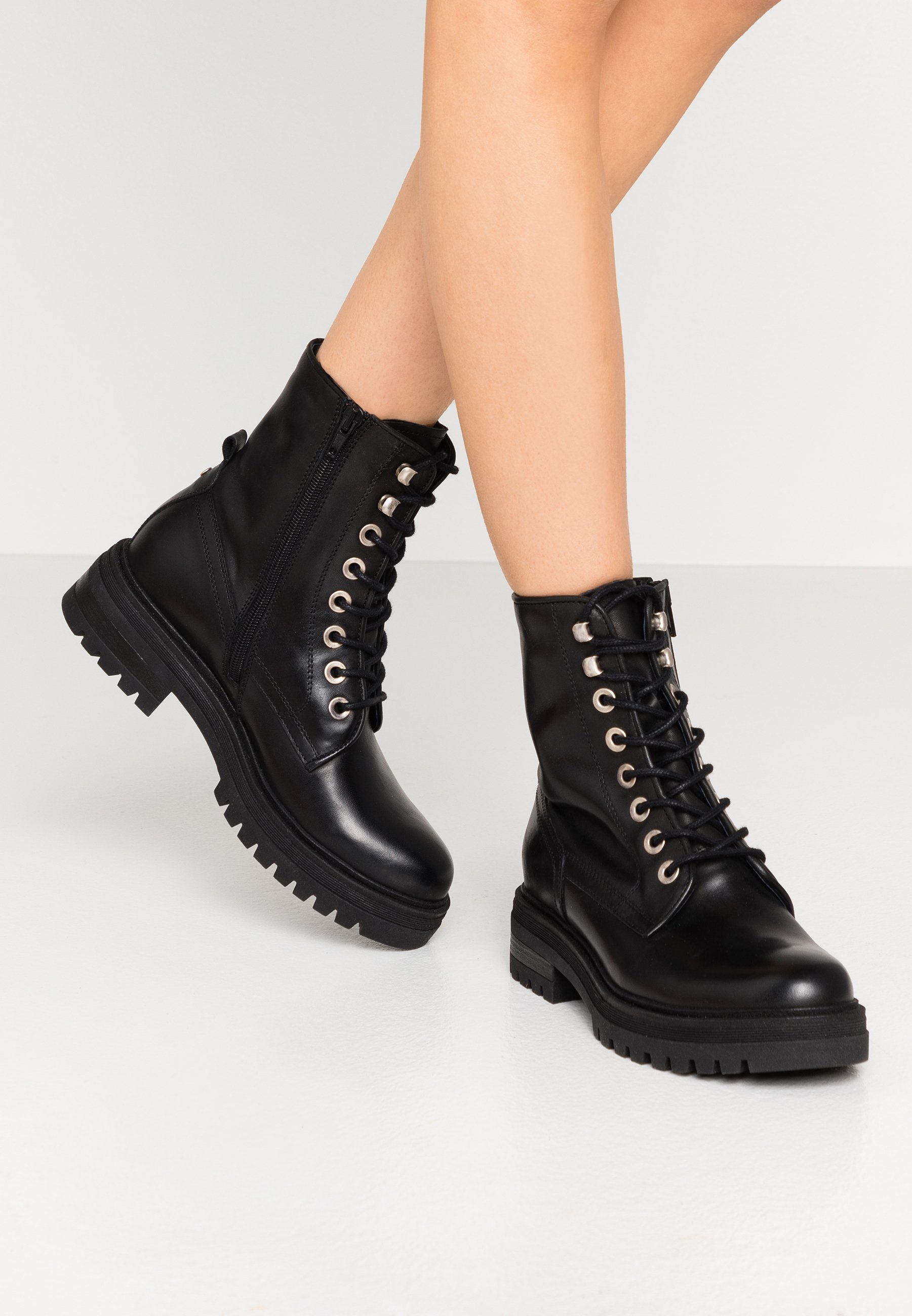 Platform ankle boots