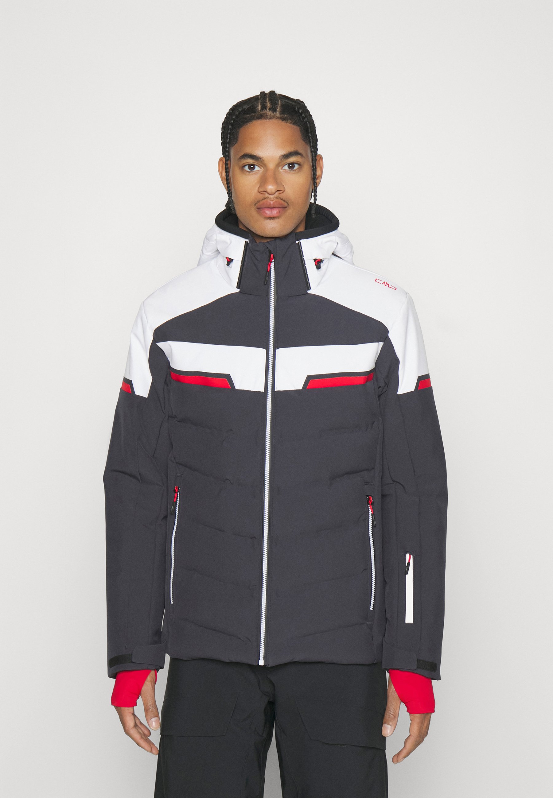 MAN JACKET ZIP HOOD - Snowboard jacket