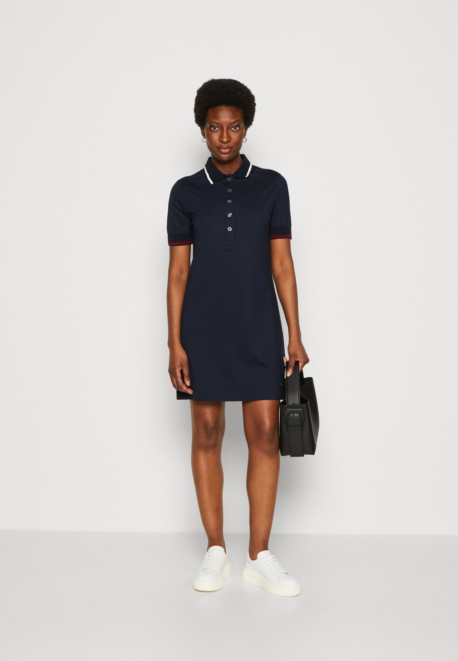REG SPLIT GLB STP DRS SS - Shirt dress