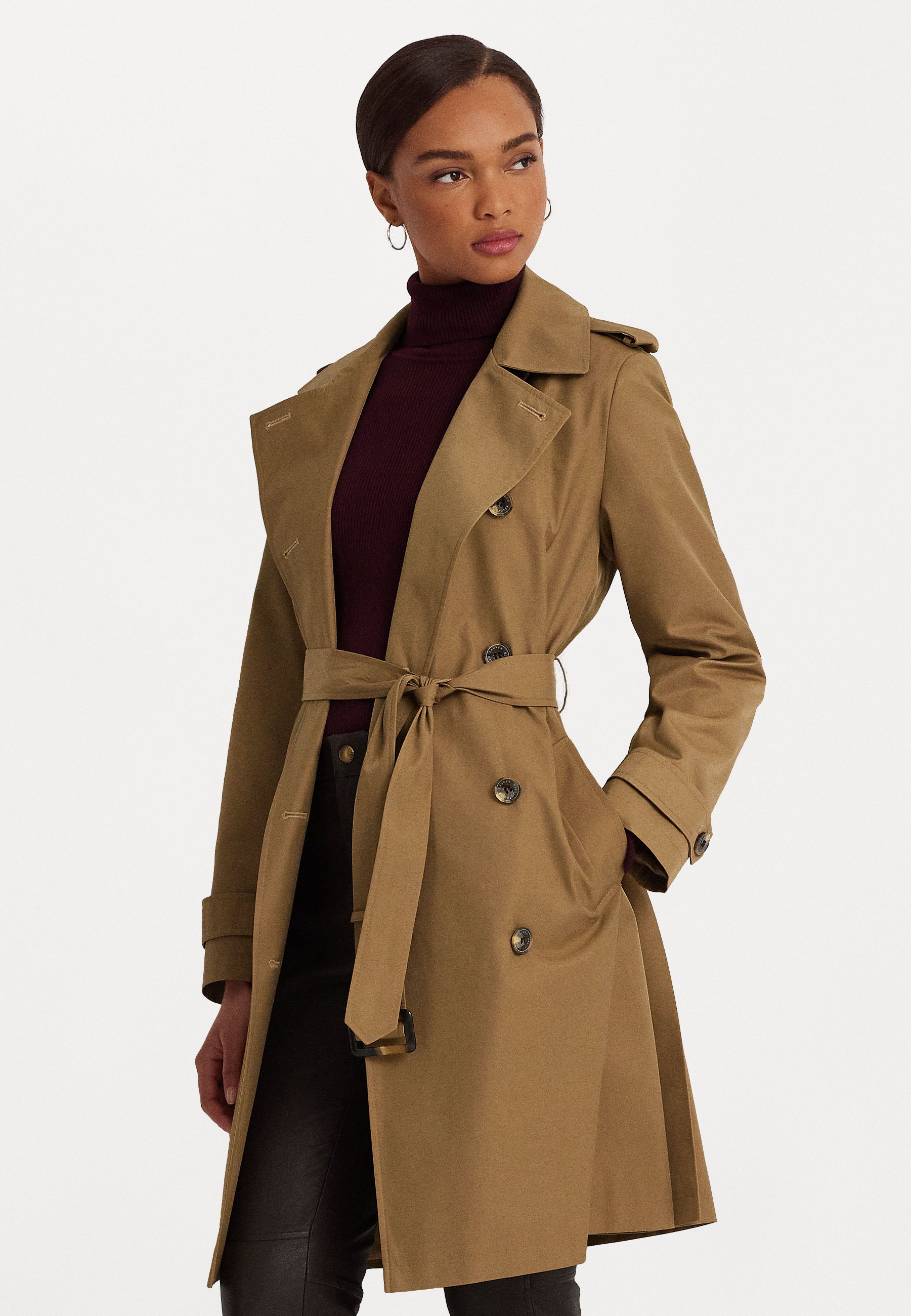 LINED COAT - Trenchcoat