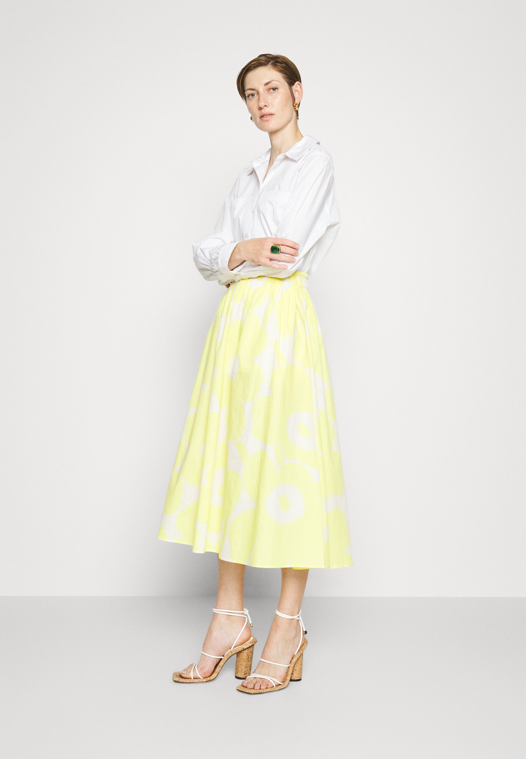 GARREL UNIKKO COTTON POPLIN- A-line skirt