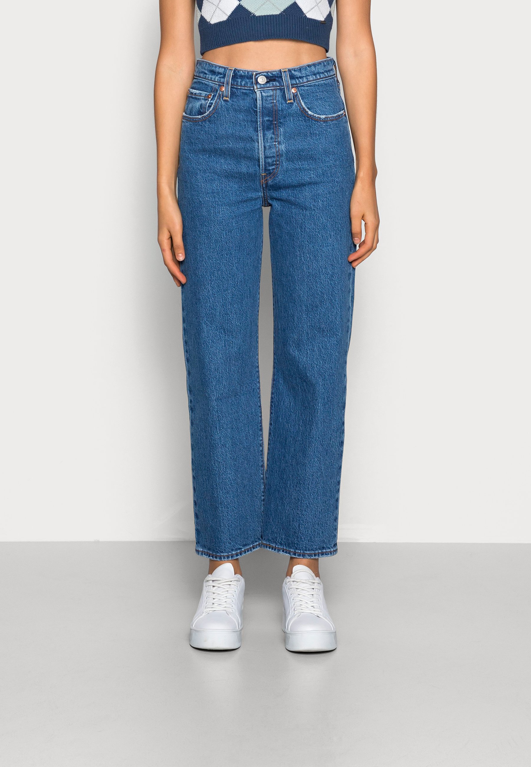 RIBCAGE STRAIGHT ANKLE - Straight leg jeans