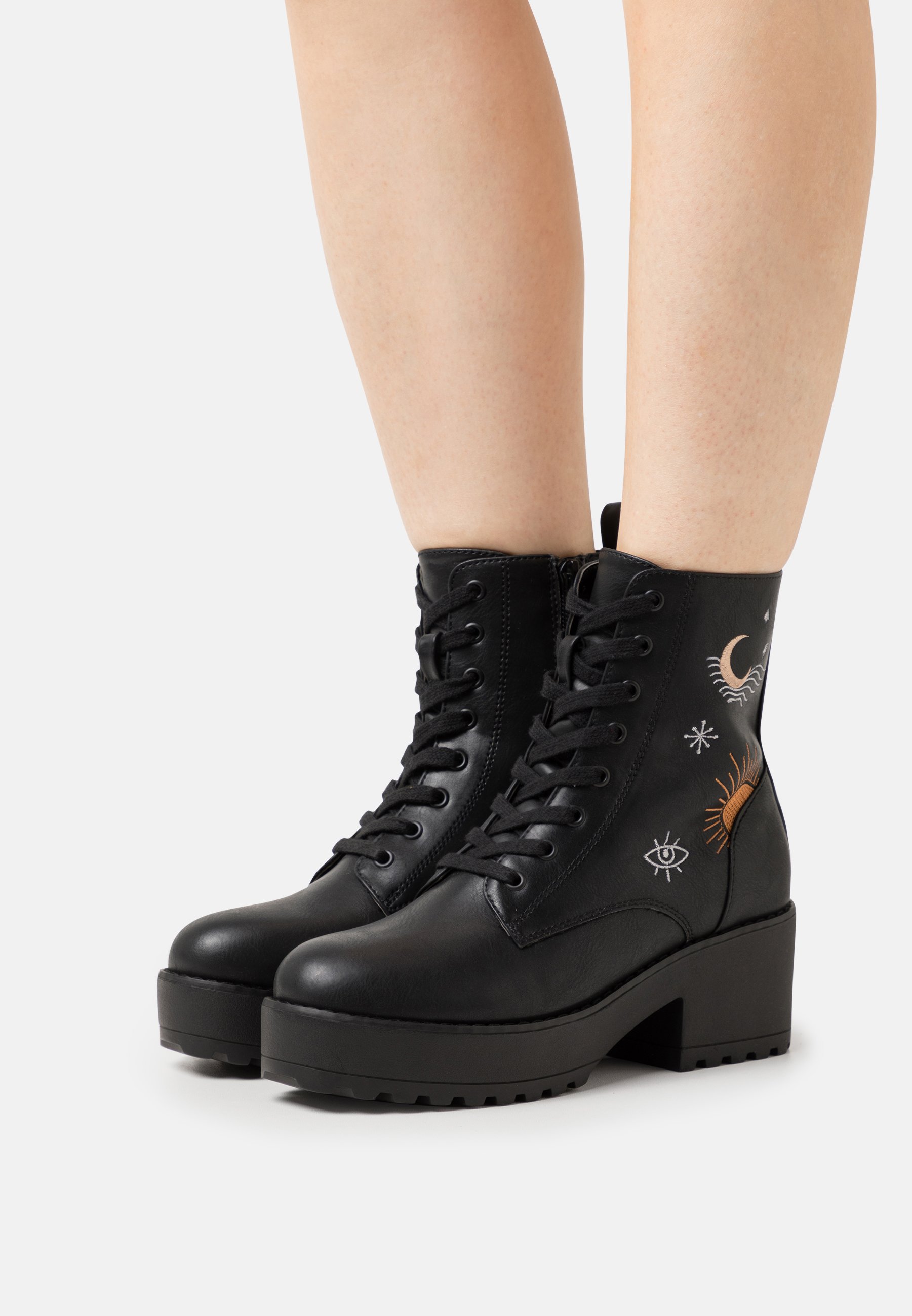 Platform ankle boots