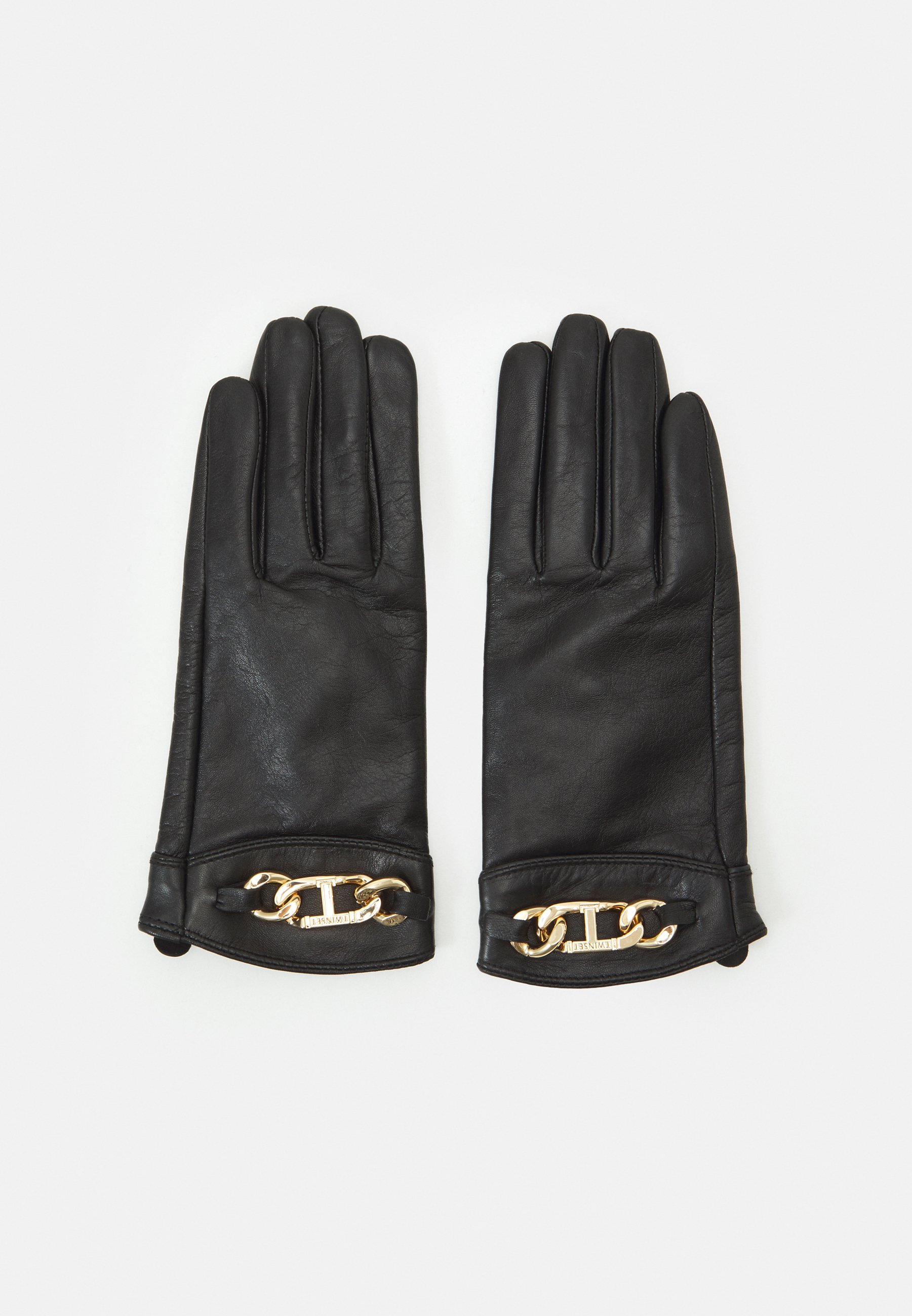 GUANTI CON DETTAGLIO CATENA OVAL - Gloves