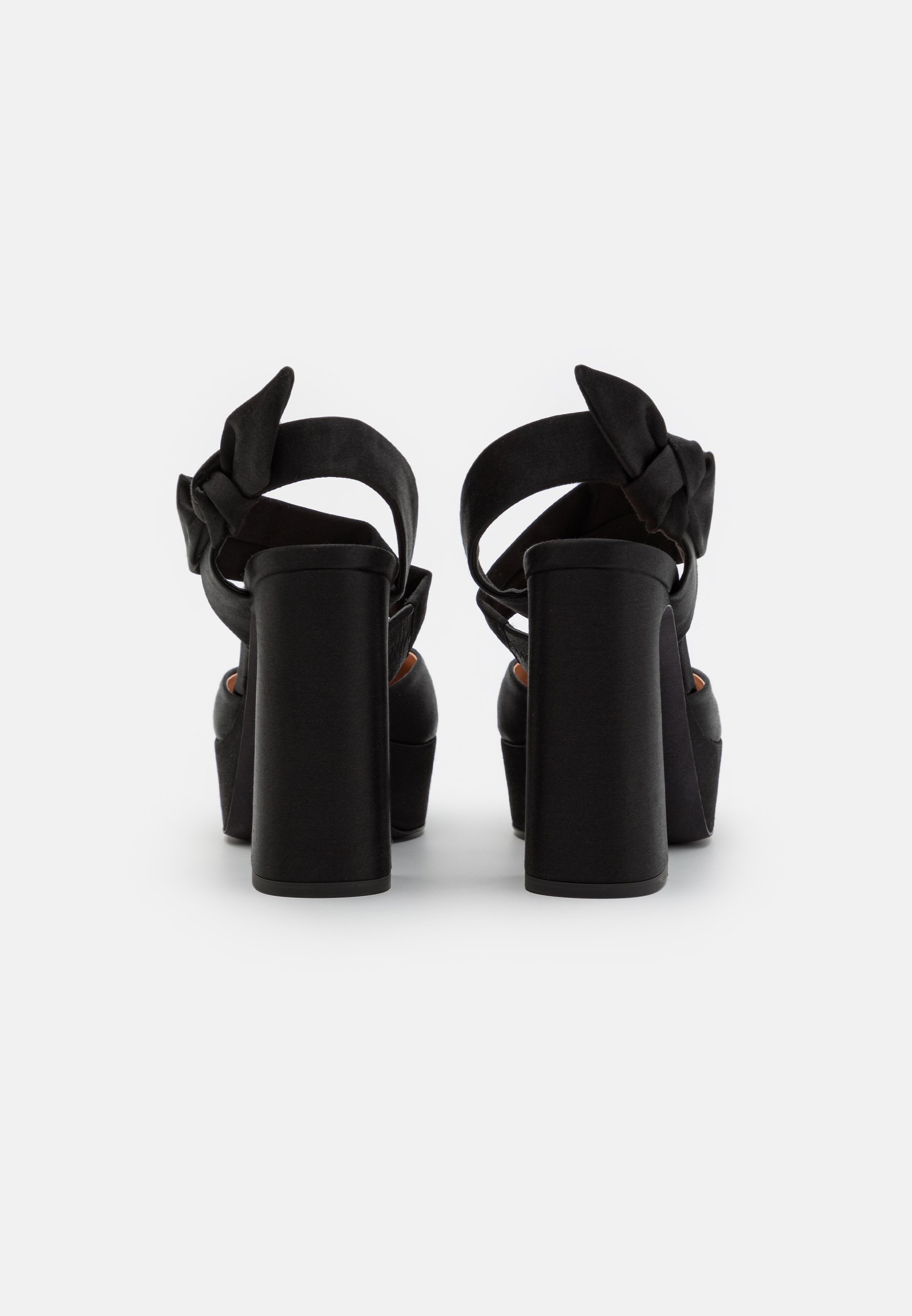 EVENING BOW - Platform heels