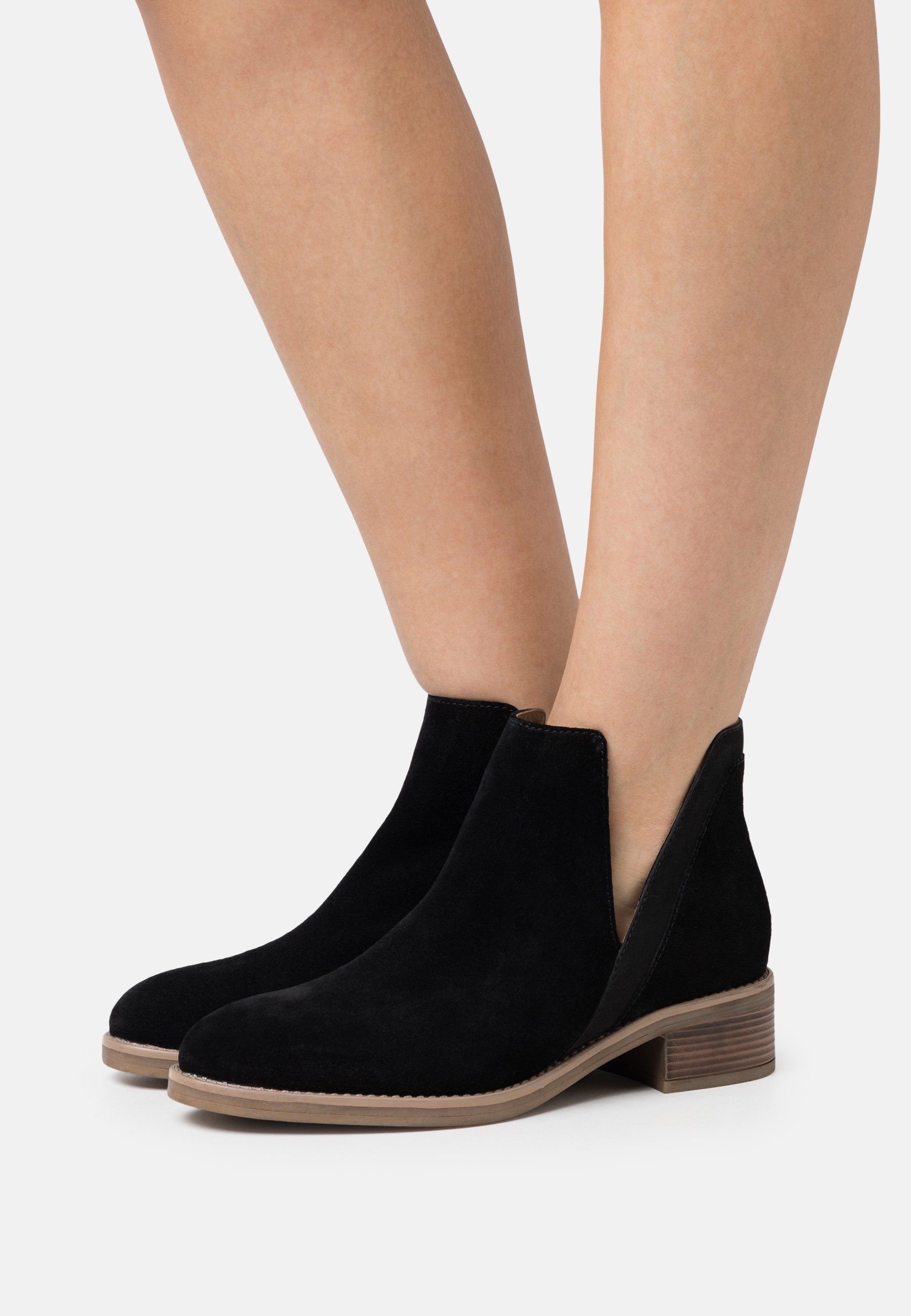 LEATHER- Ankle boots
