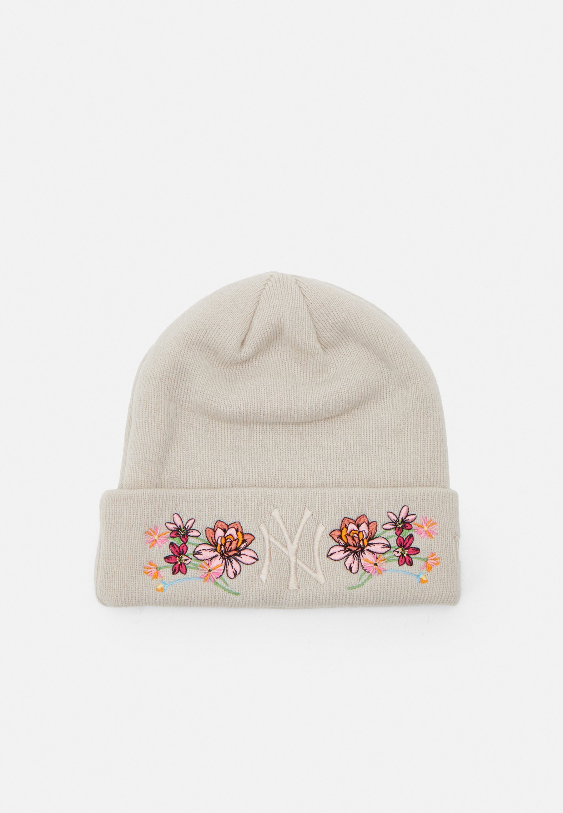 FEMALE FLORAL CUFF BEANIE - Beanie