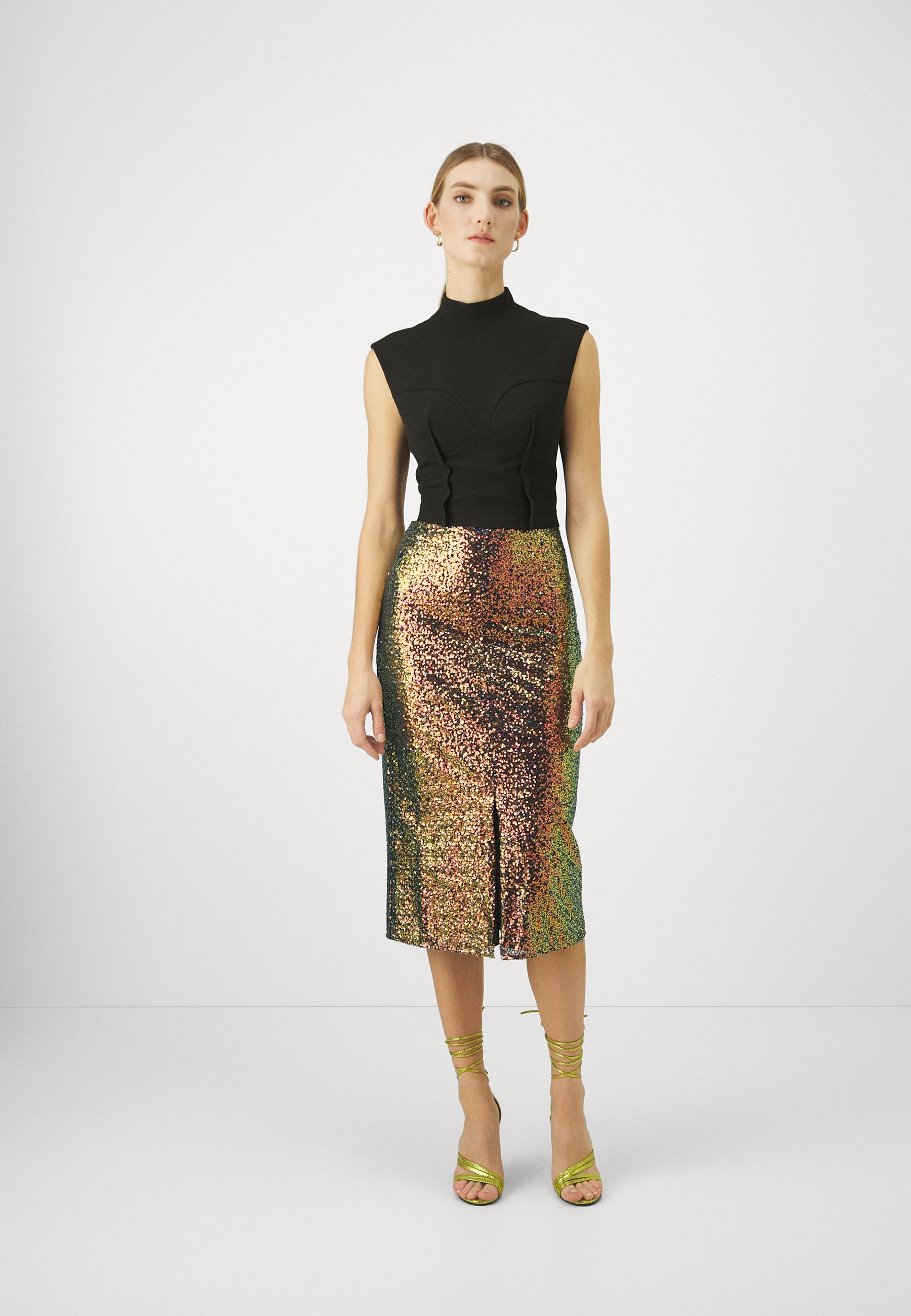 SEQUIN EVENING SKIRT - Pencil skirt