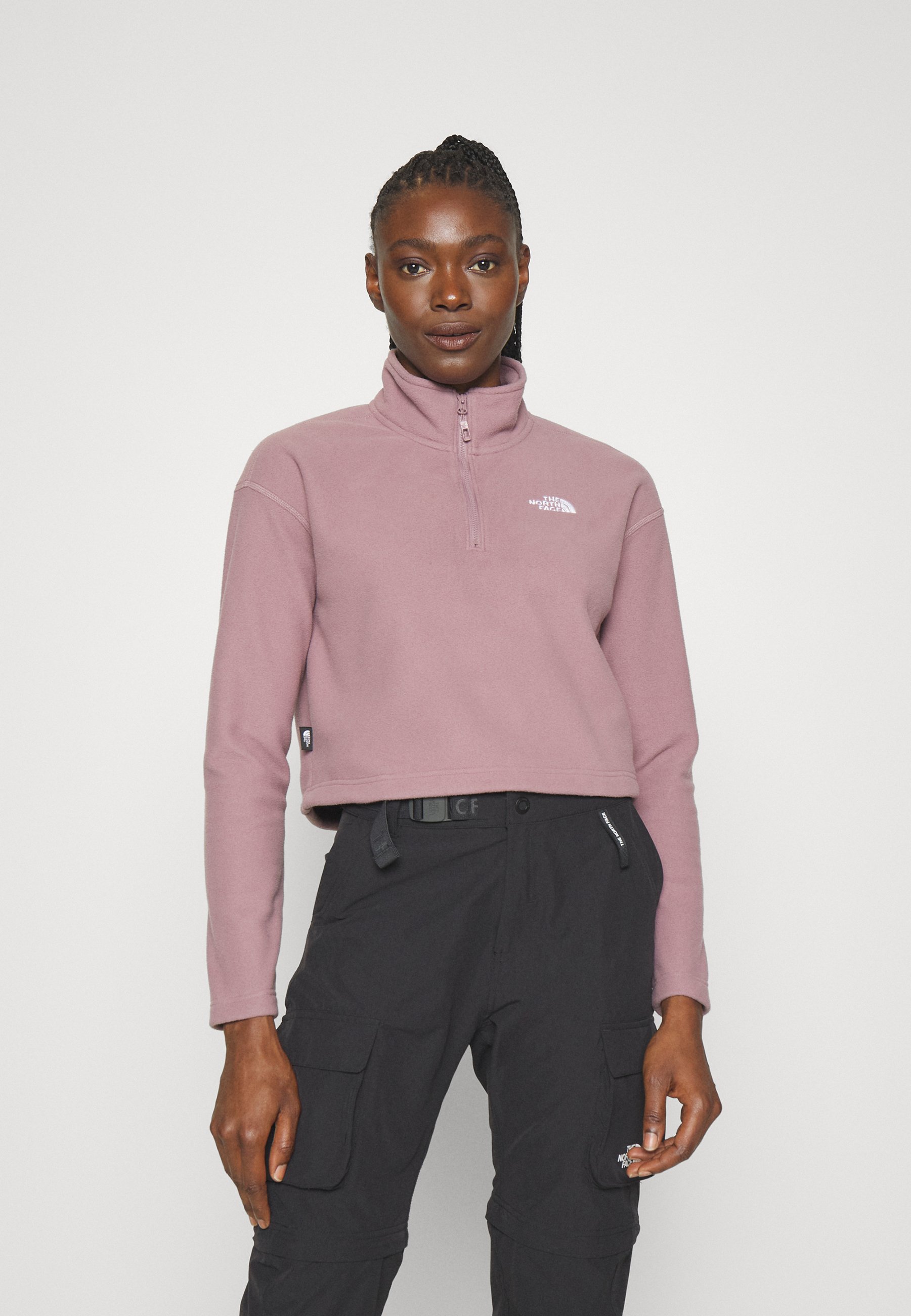 GLACIER CROPPED ¼ ZIP - Fleece jumper