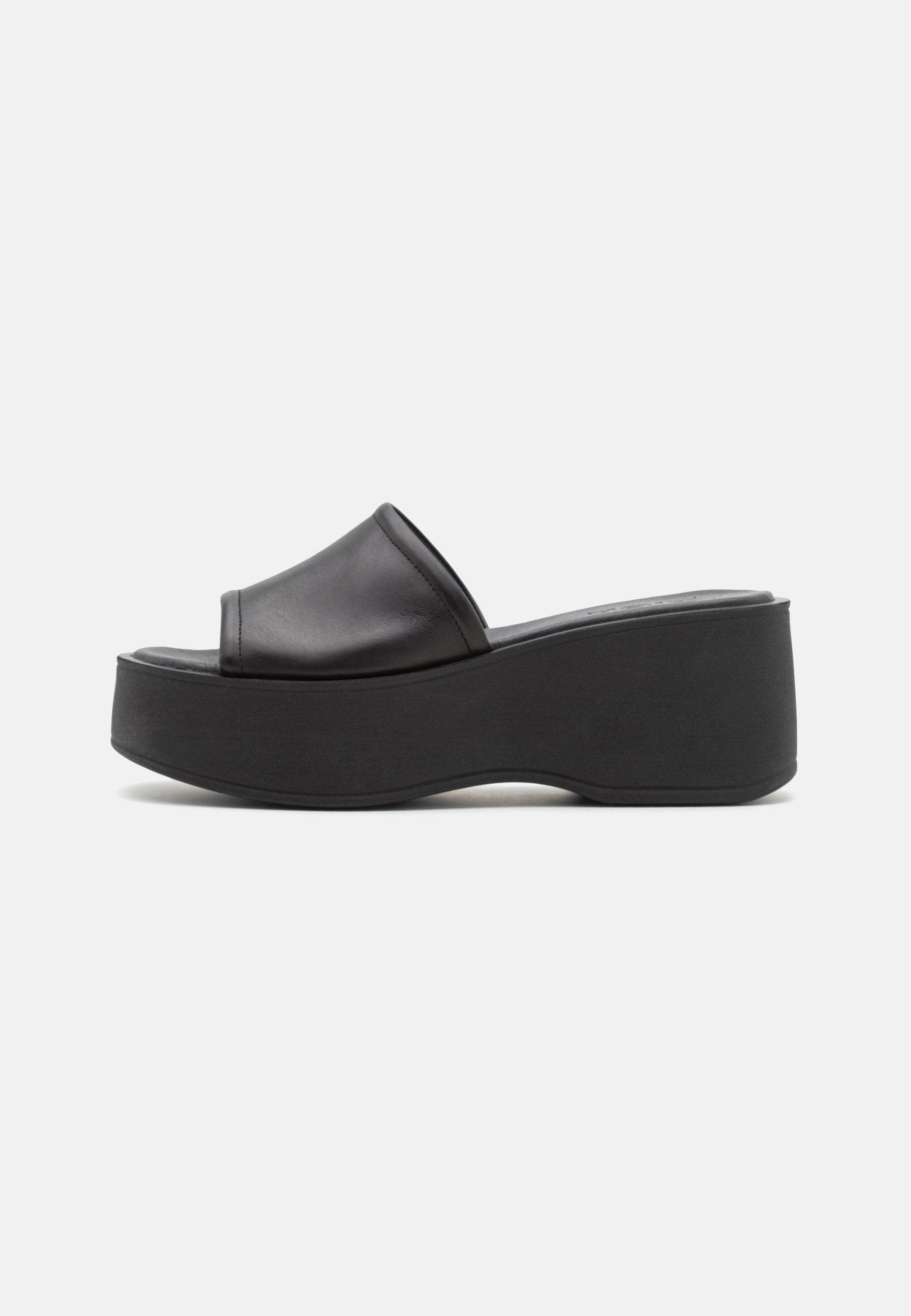 LEATHER - Heeled mules