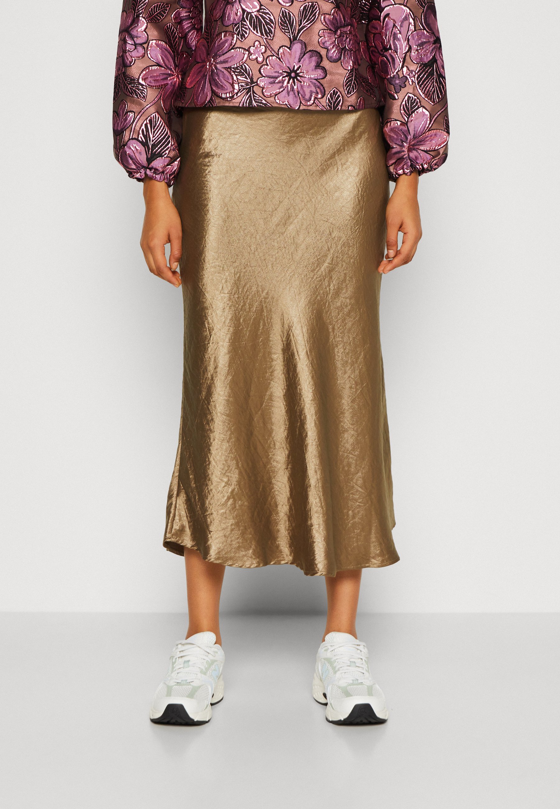 LENA HW MIDI - A-line skirt