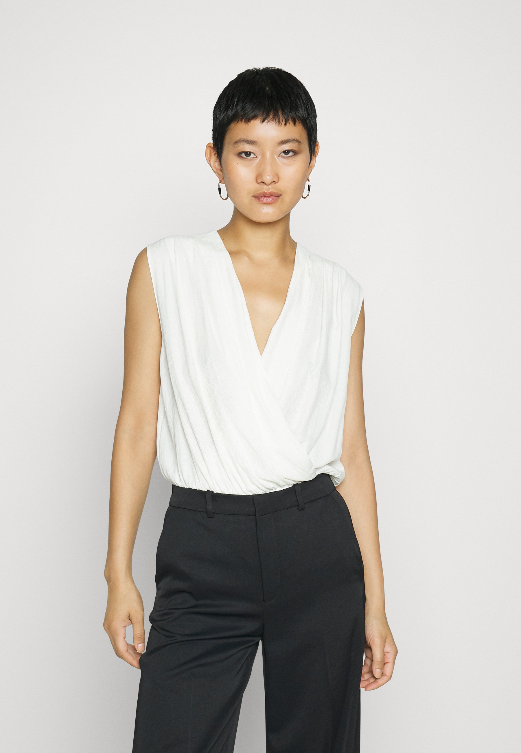 INES CREPE DE CHINE- Print T-shirt