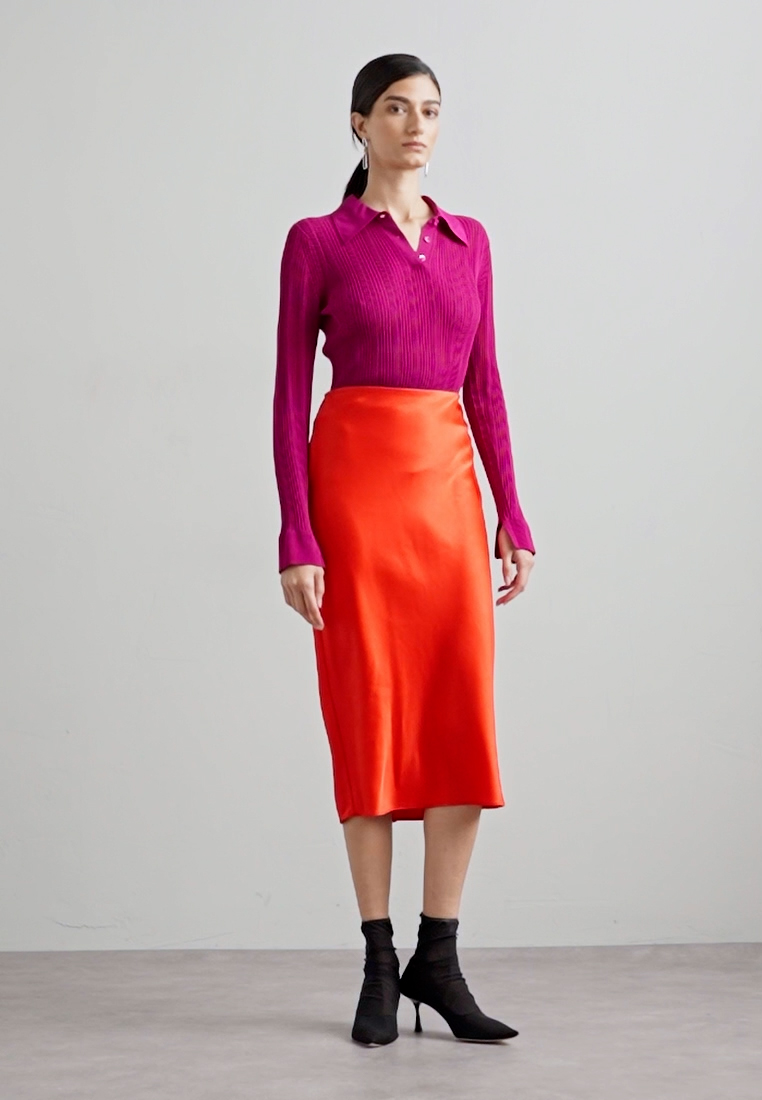 MAEVE MIDLENGTH SLIP SKIRT - A-line skirt