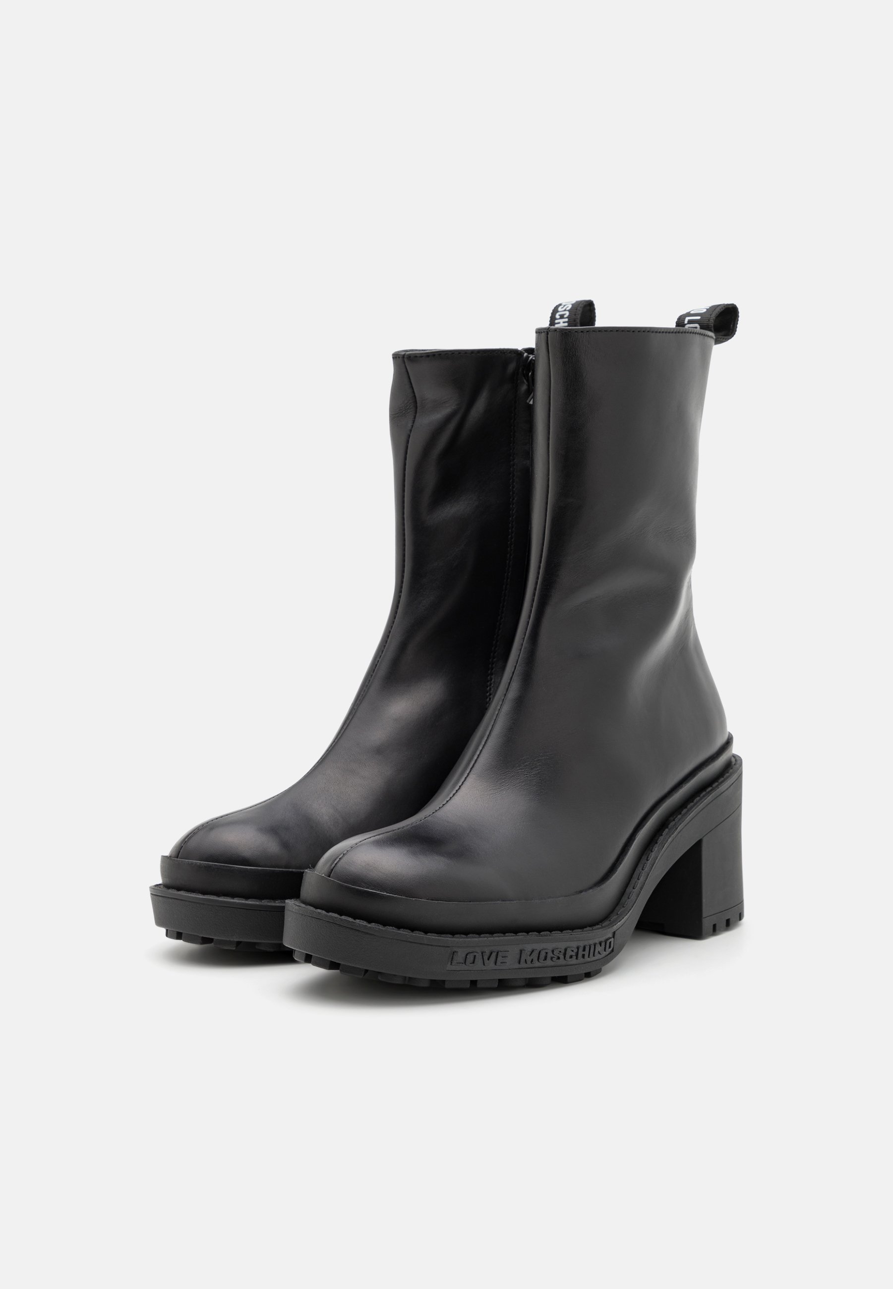 Platform ankle boots