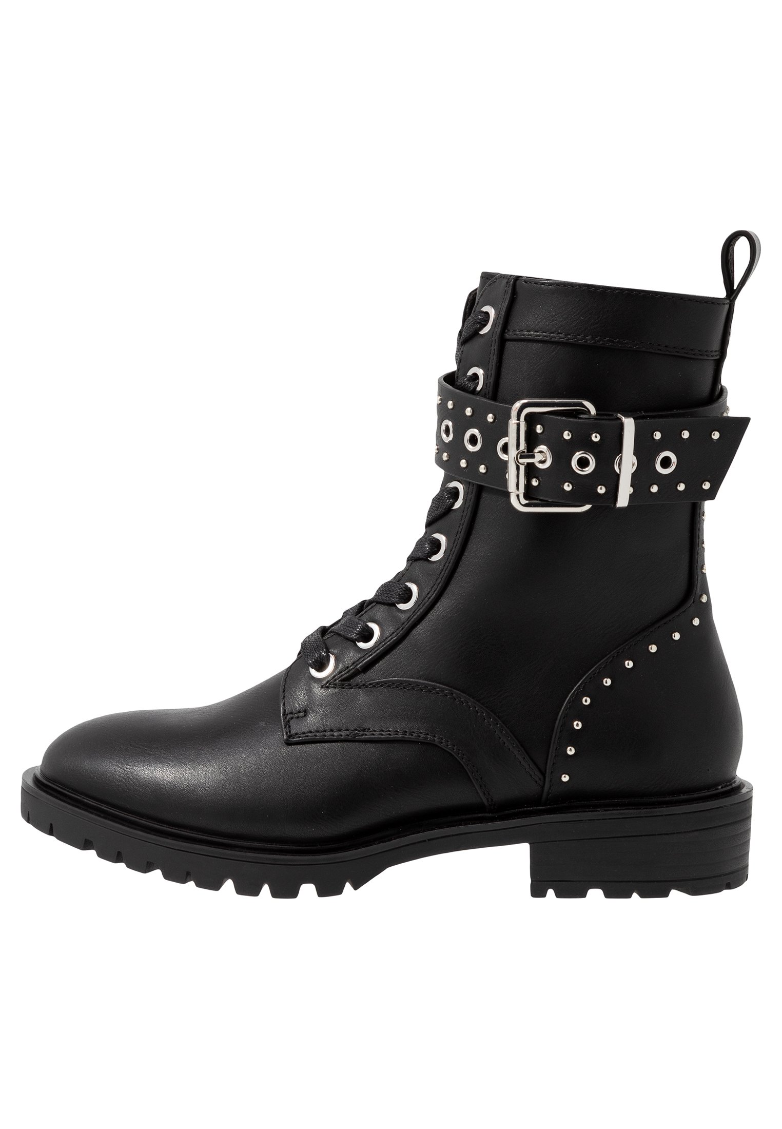 Cowboy/biker ankle boot