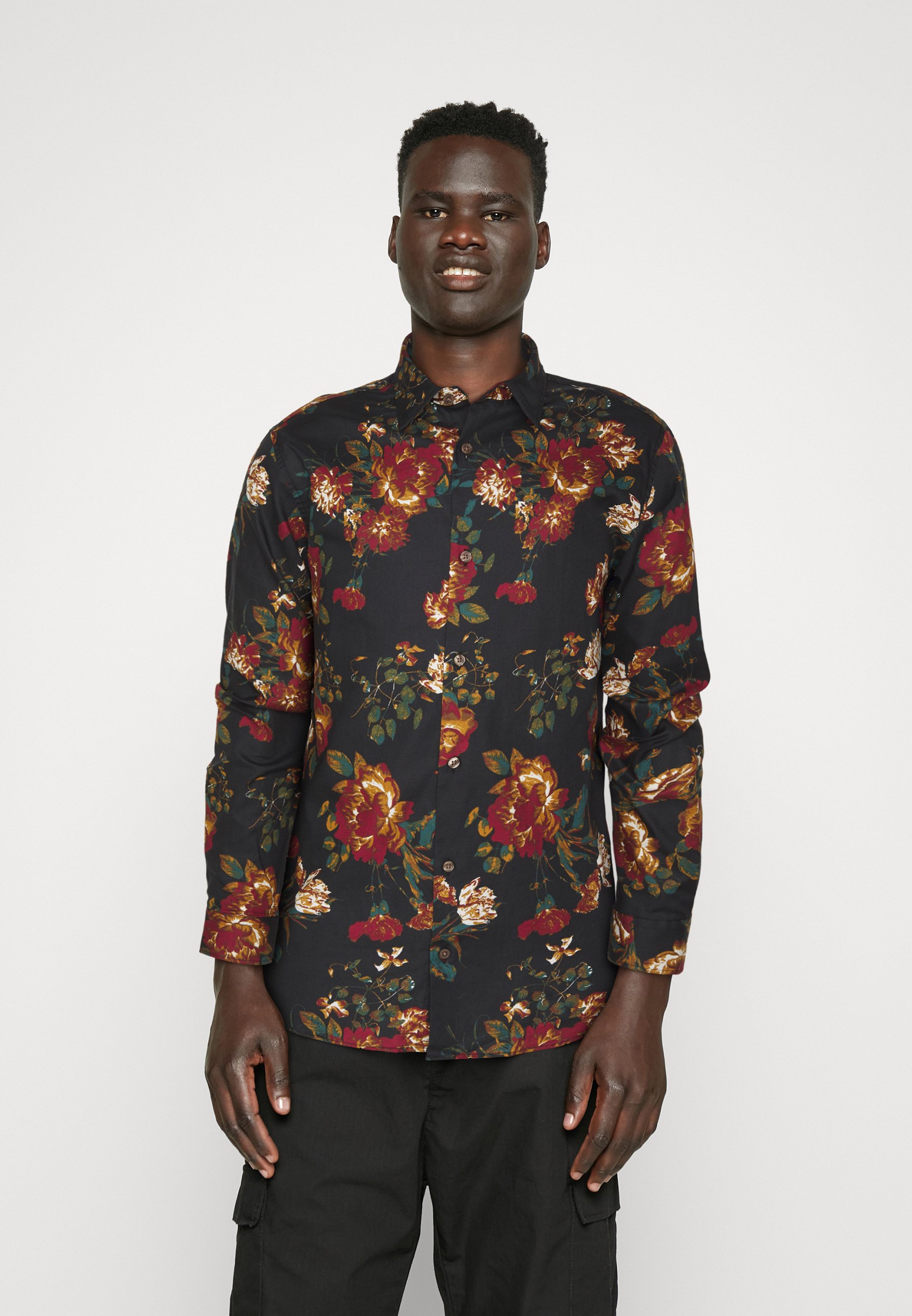 JPRBLANORDIC FLORES - Shirt