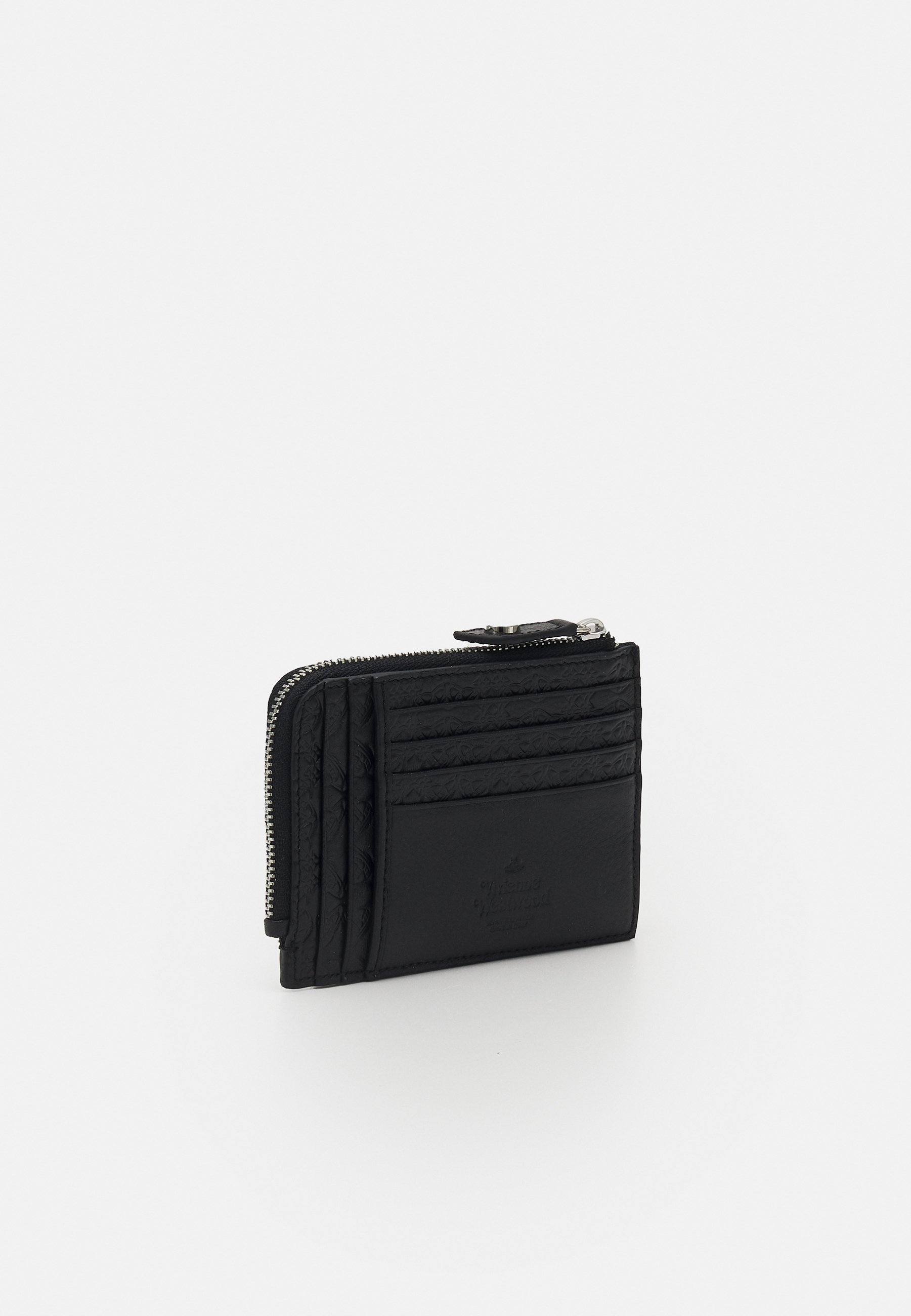 EMBOSSED CARD HOLDER WITH ZIP UNISEX - Wallet