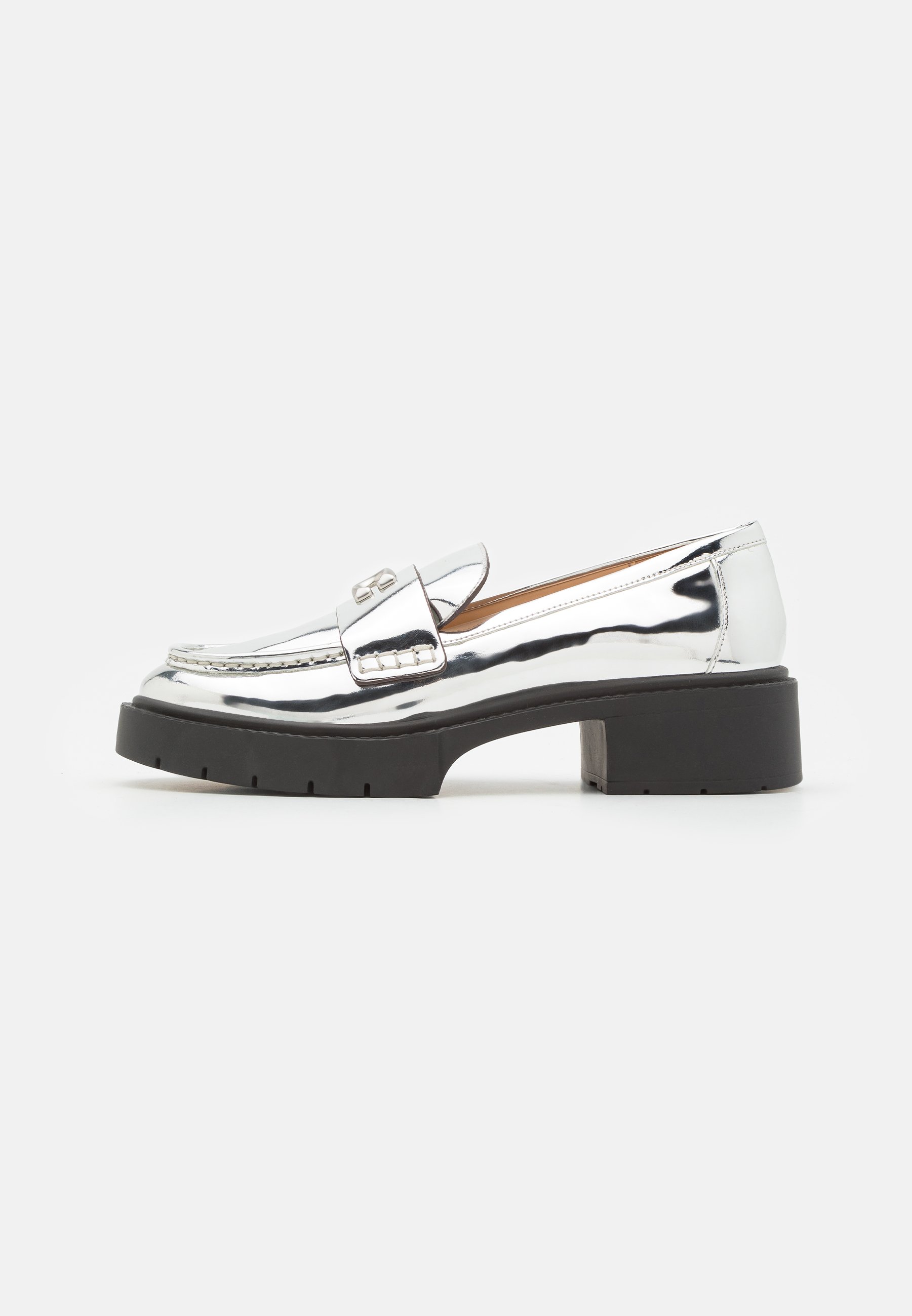 LEAH METALLIC LOAFER - Slip-ons