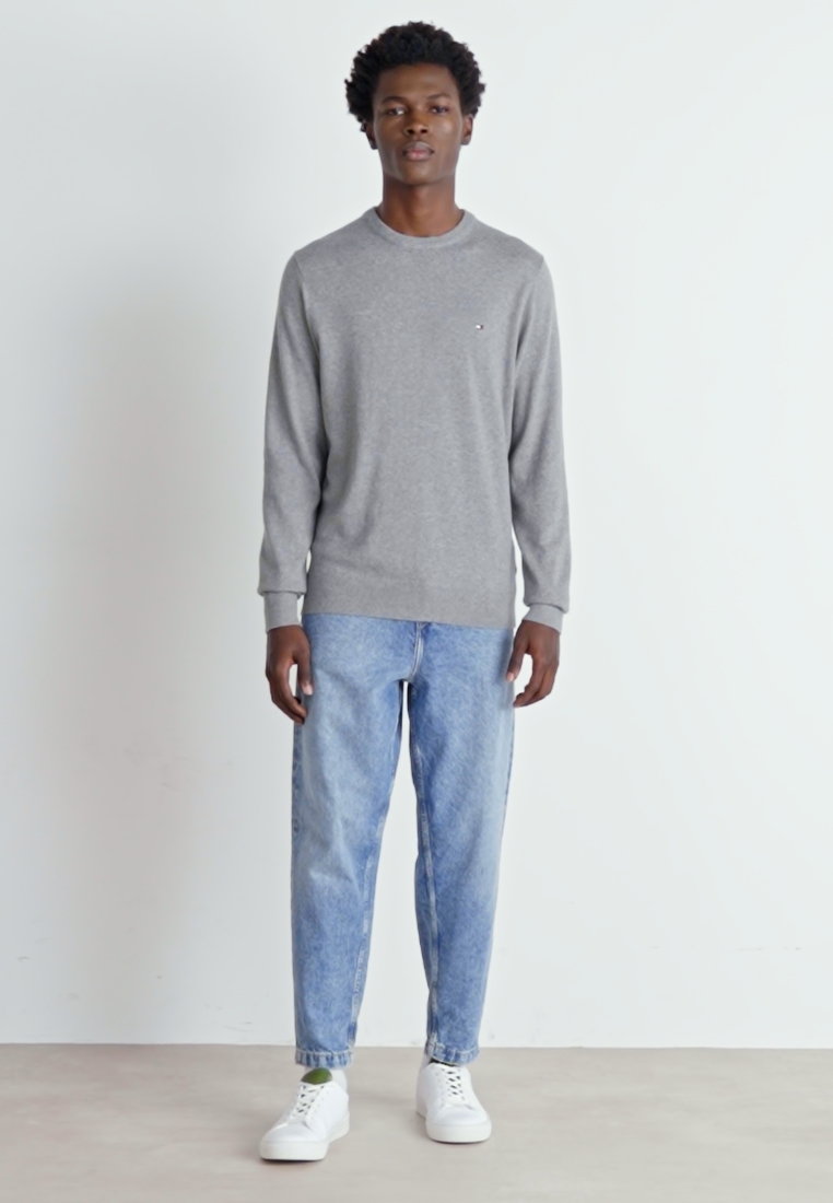 PIMA ORG CREW NECK - Jumper