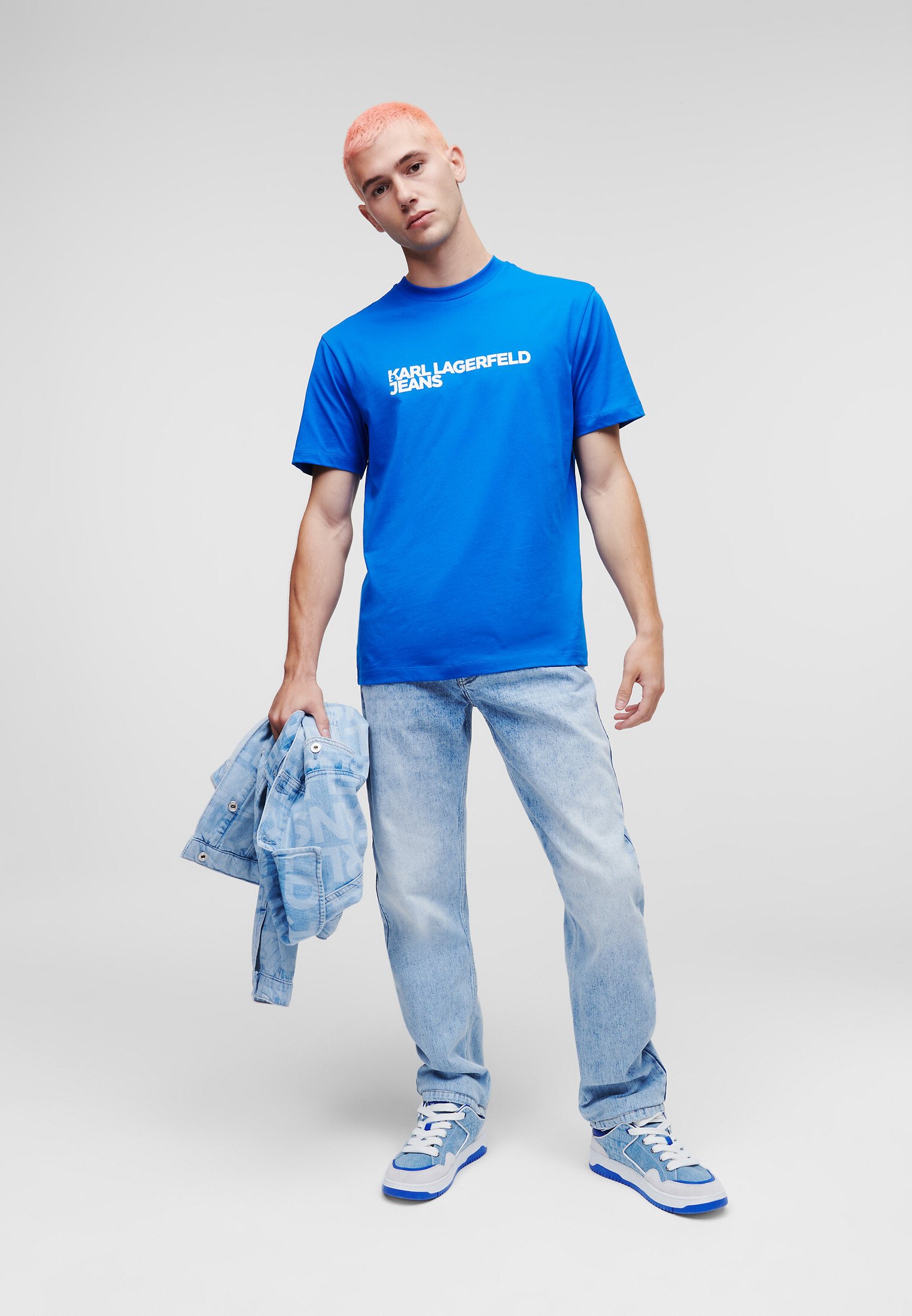 Straight leg jeans