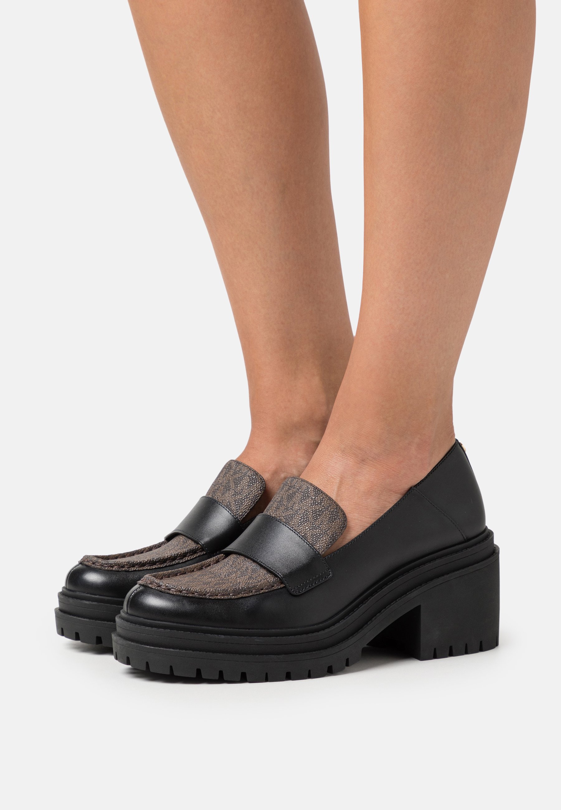 ROCCO HEELED LOAFER - Platform heels