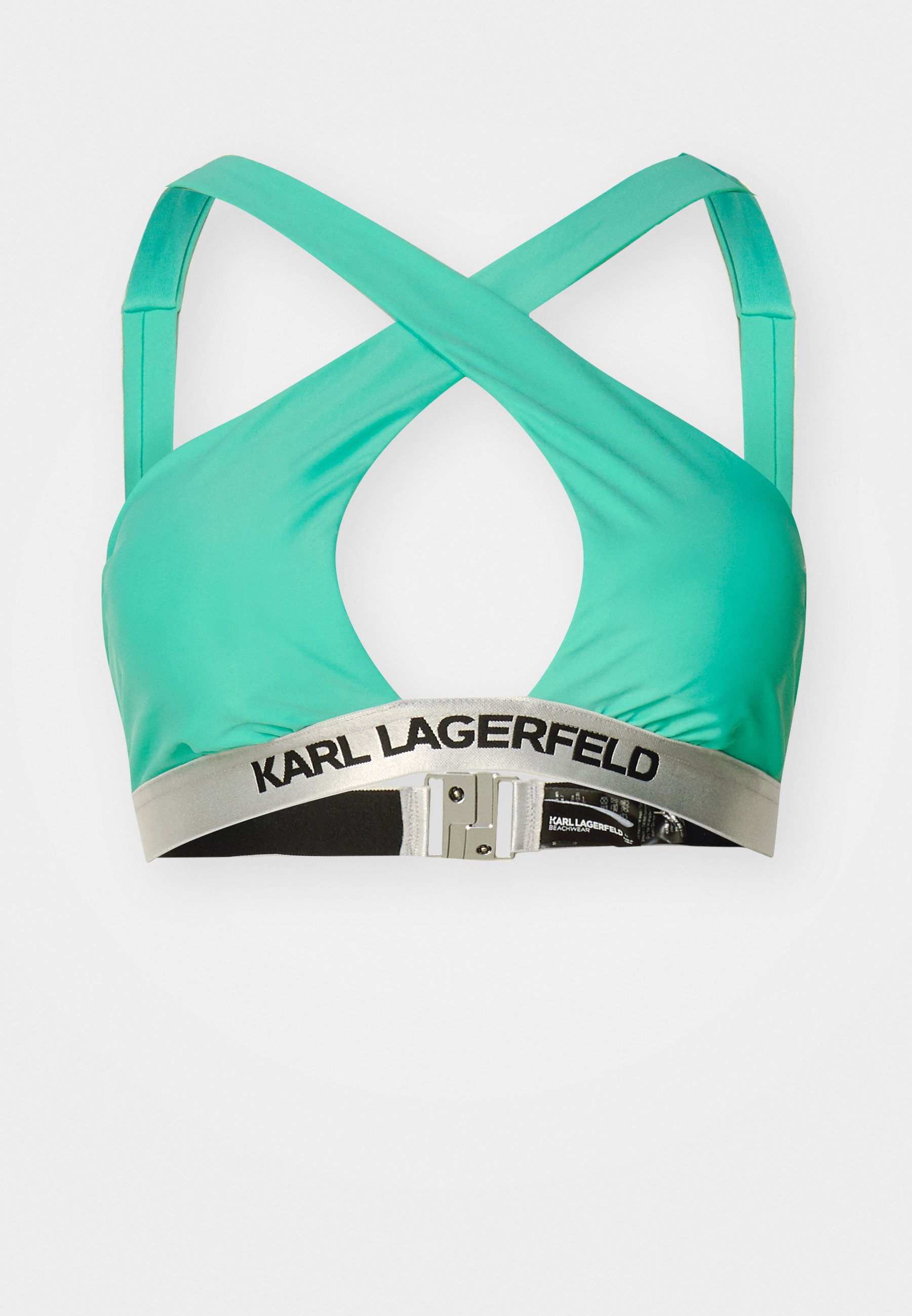 LOGO HALTER- Bikini top