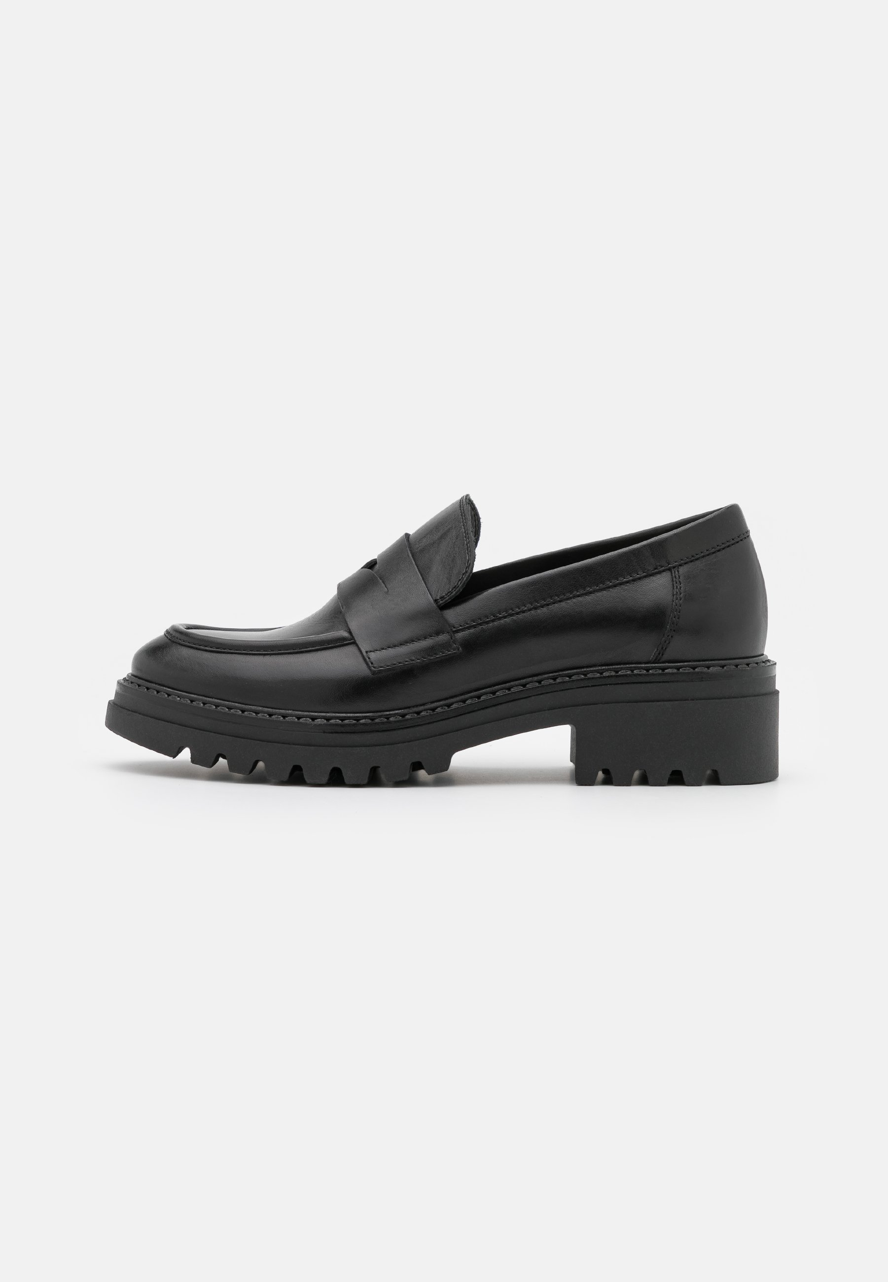 LEATHER - Slip-ons