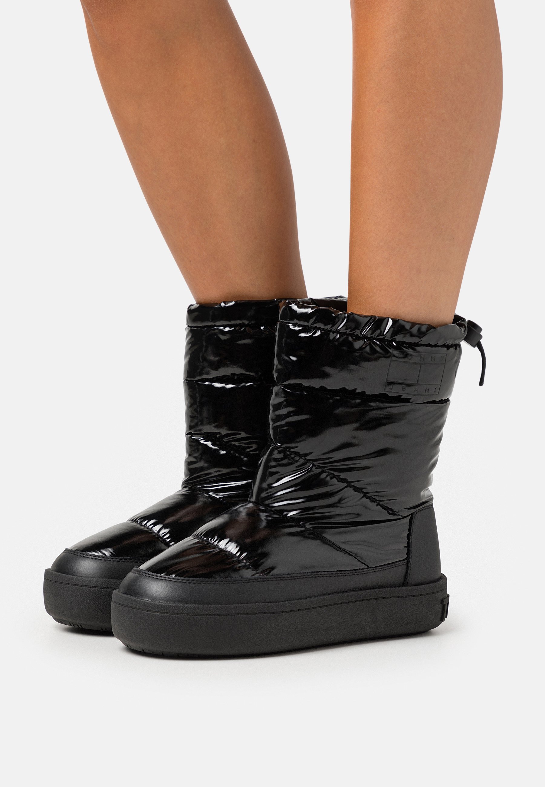 Platform ankle boots