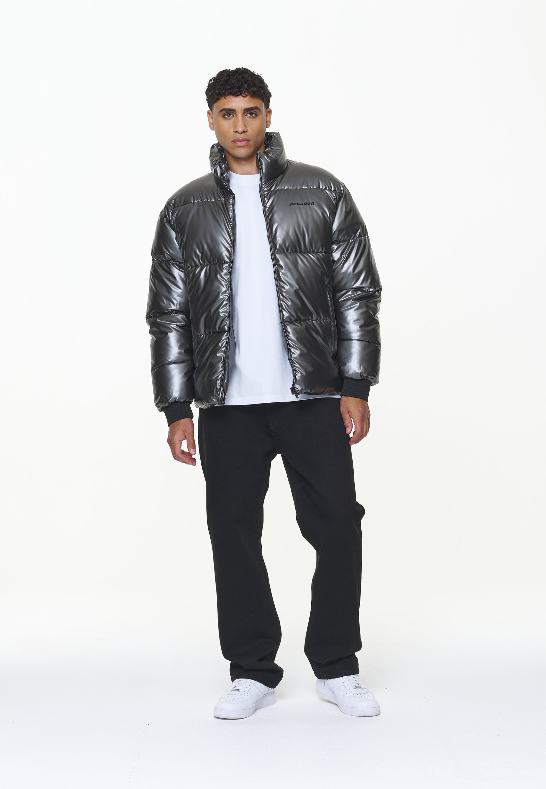 SOLIN GLOSSY PUFFER JACKET - Winter jacket