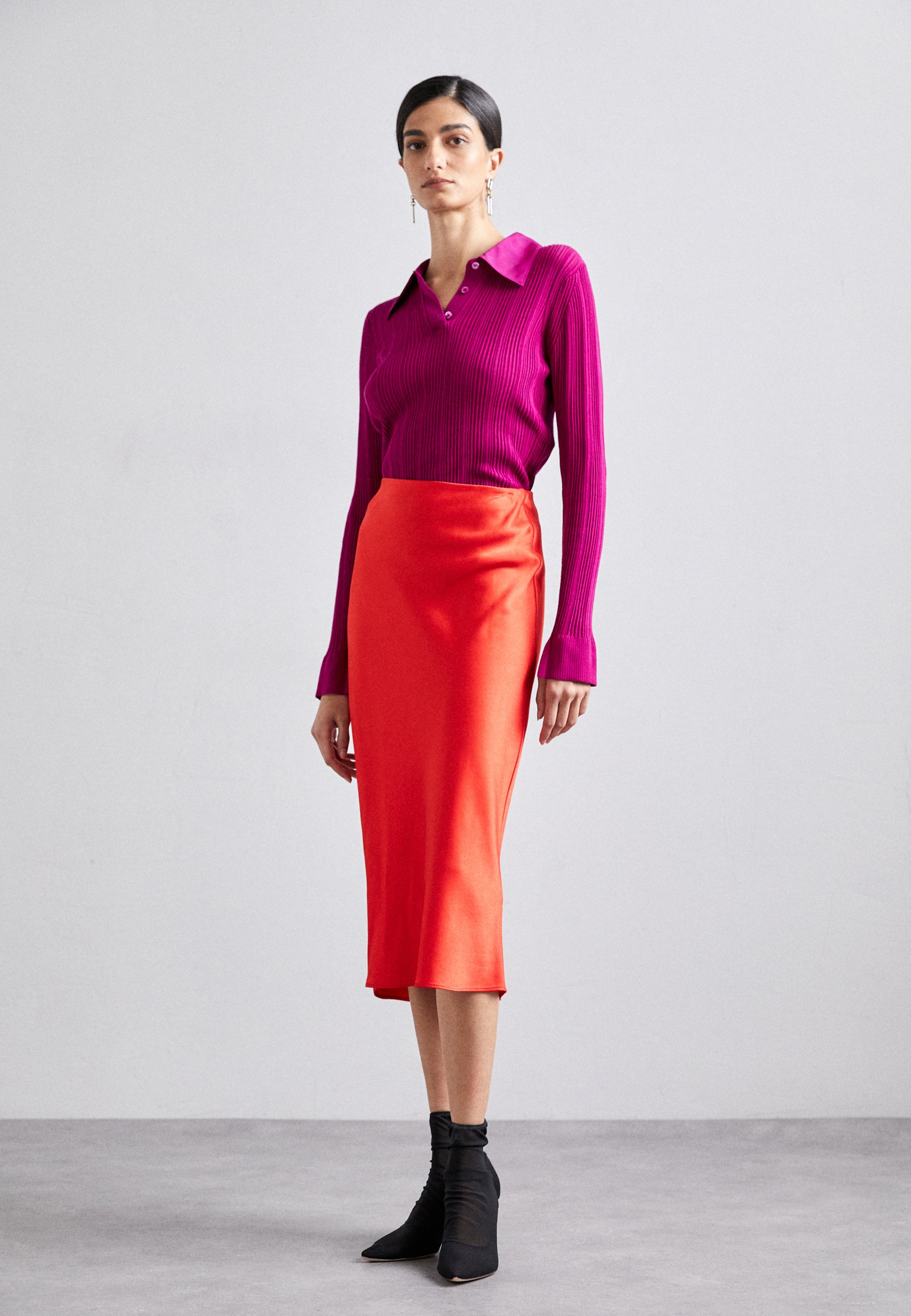 MAEVE MIDLENGTH SLIP SKIRT - A-line skirt