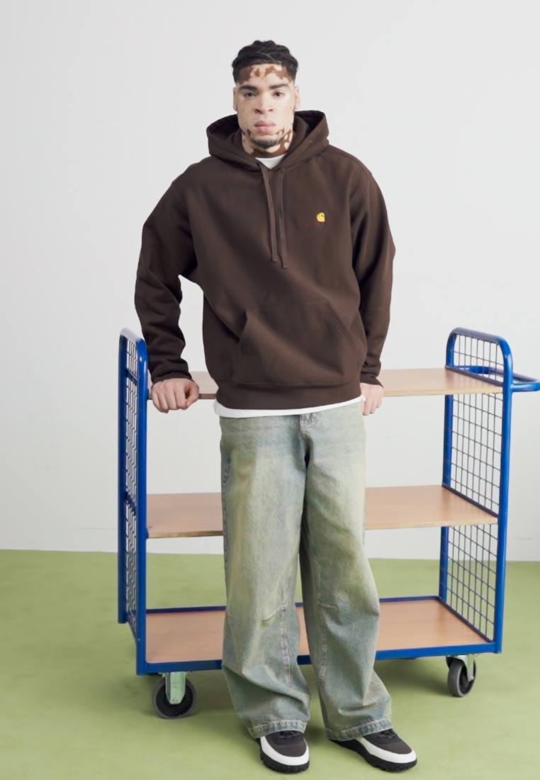 HOODED AMERICAN SCRIPT - Hoodie