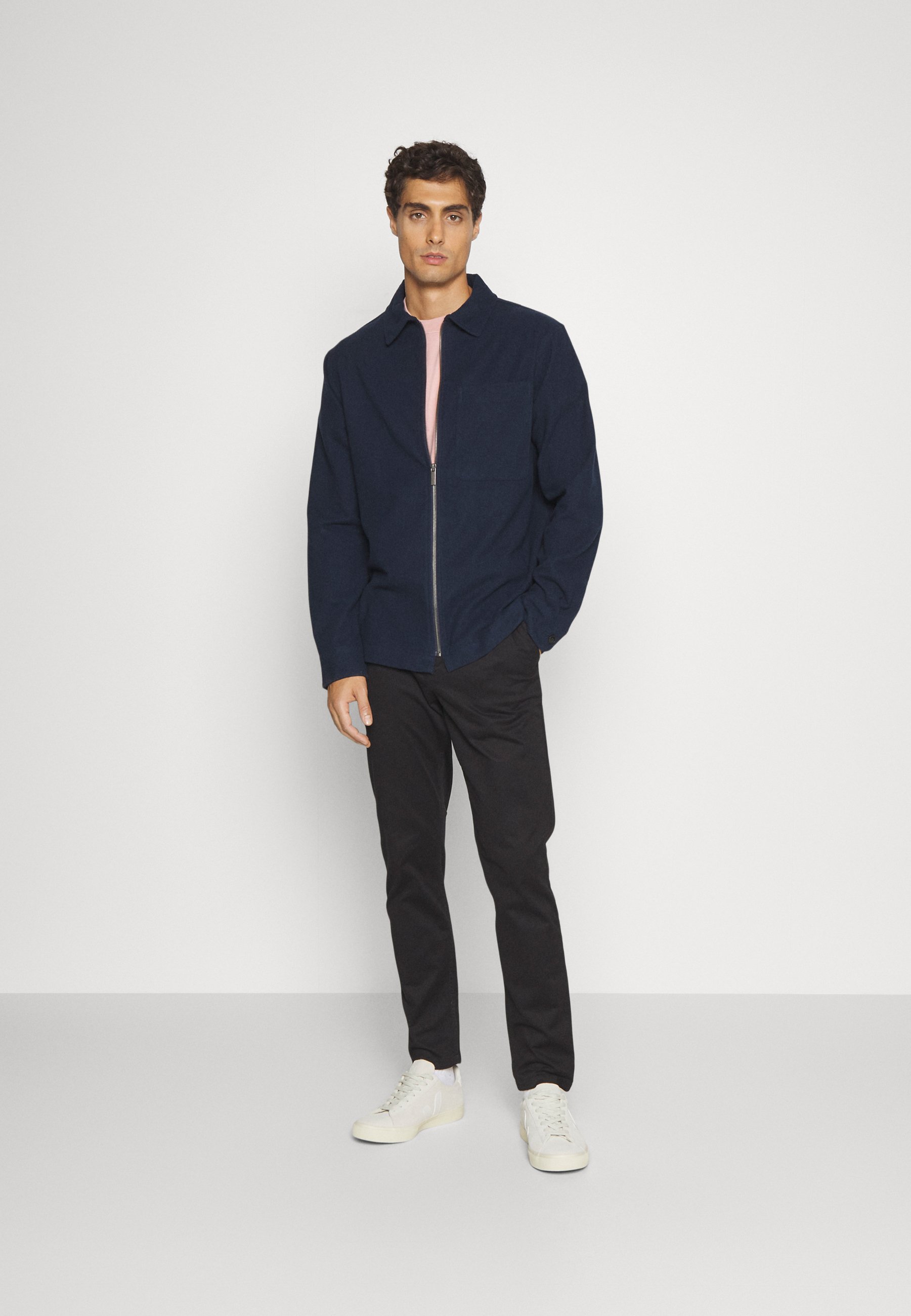SLHLOOSEJAKE ZIP OVERSHIRT - Summer jacket