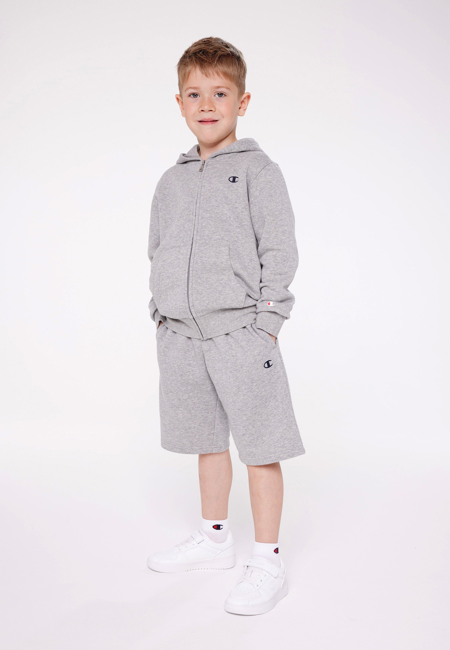 BASIC HOODED FULL ZIP UNISEX - Zip-up sweatshirt