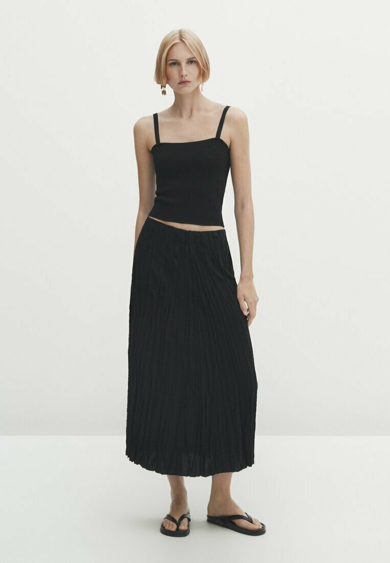 MIDI- A-line skirt