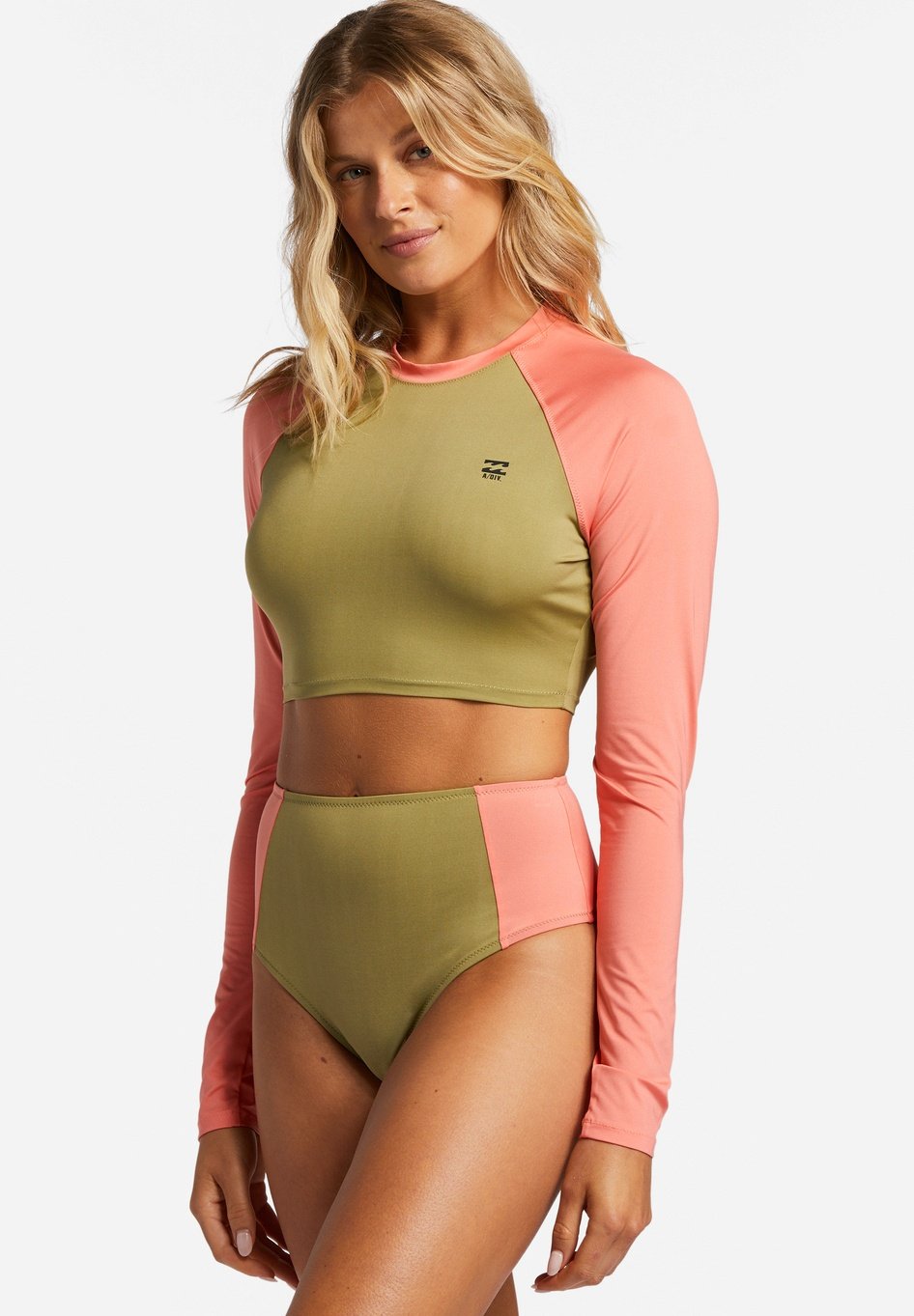 A/DIV CROP - MANCHES LONGUES CROPPED- Bikini top