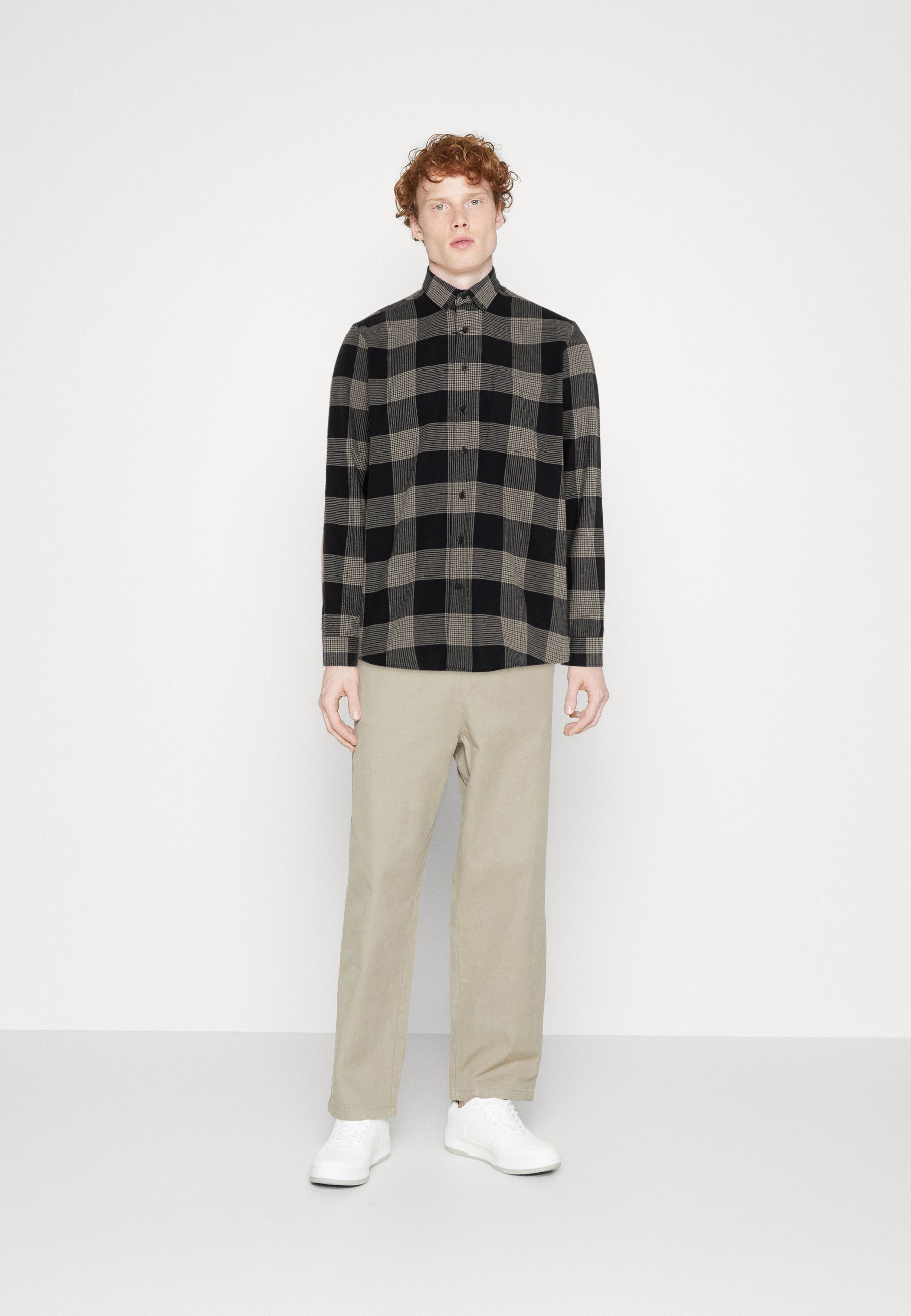 CHECKED LS - Shirt
