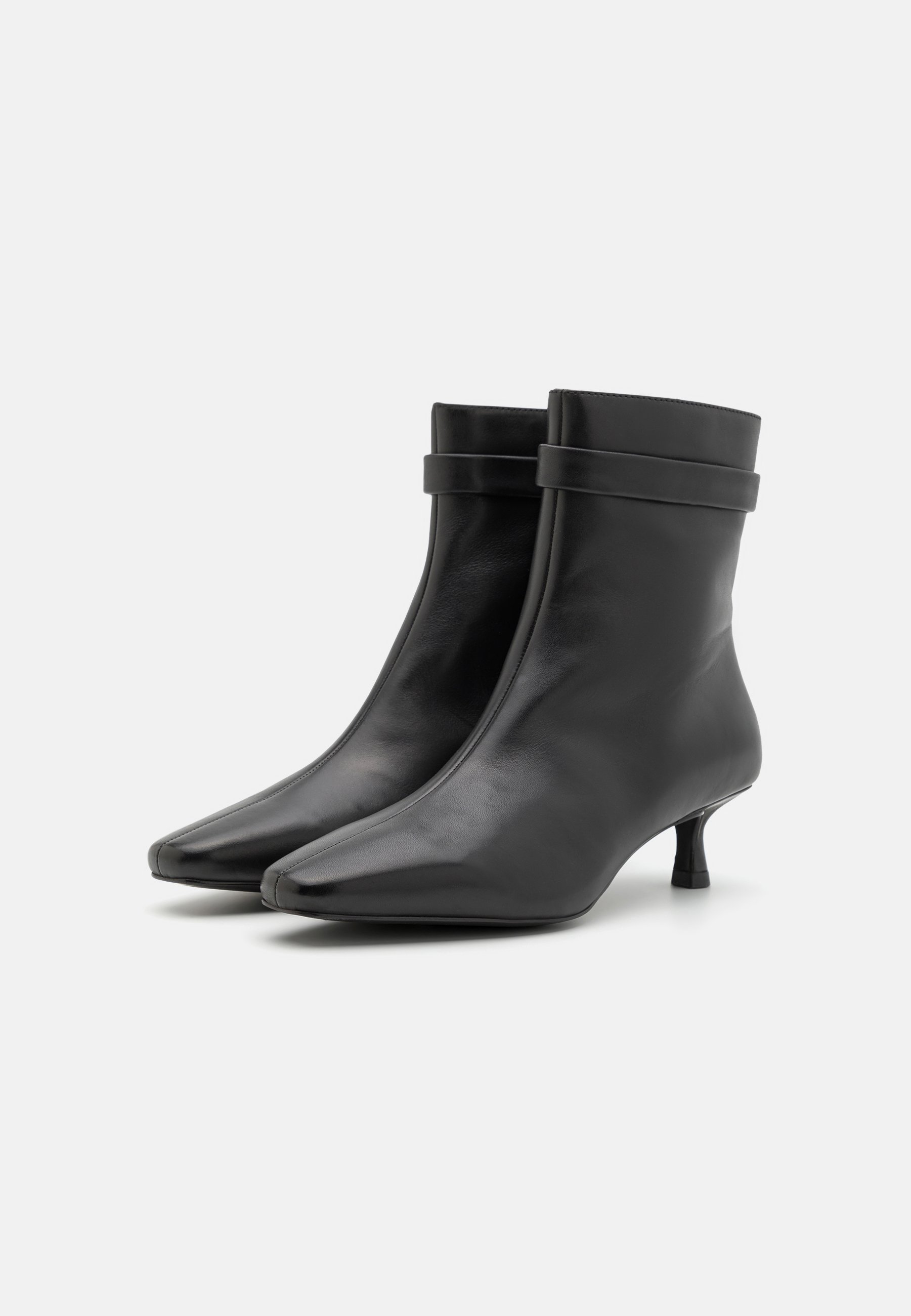 LEATHER - Classic ankle boots