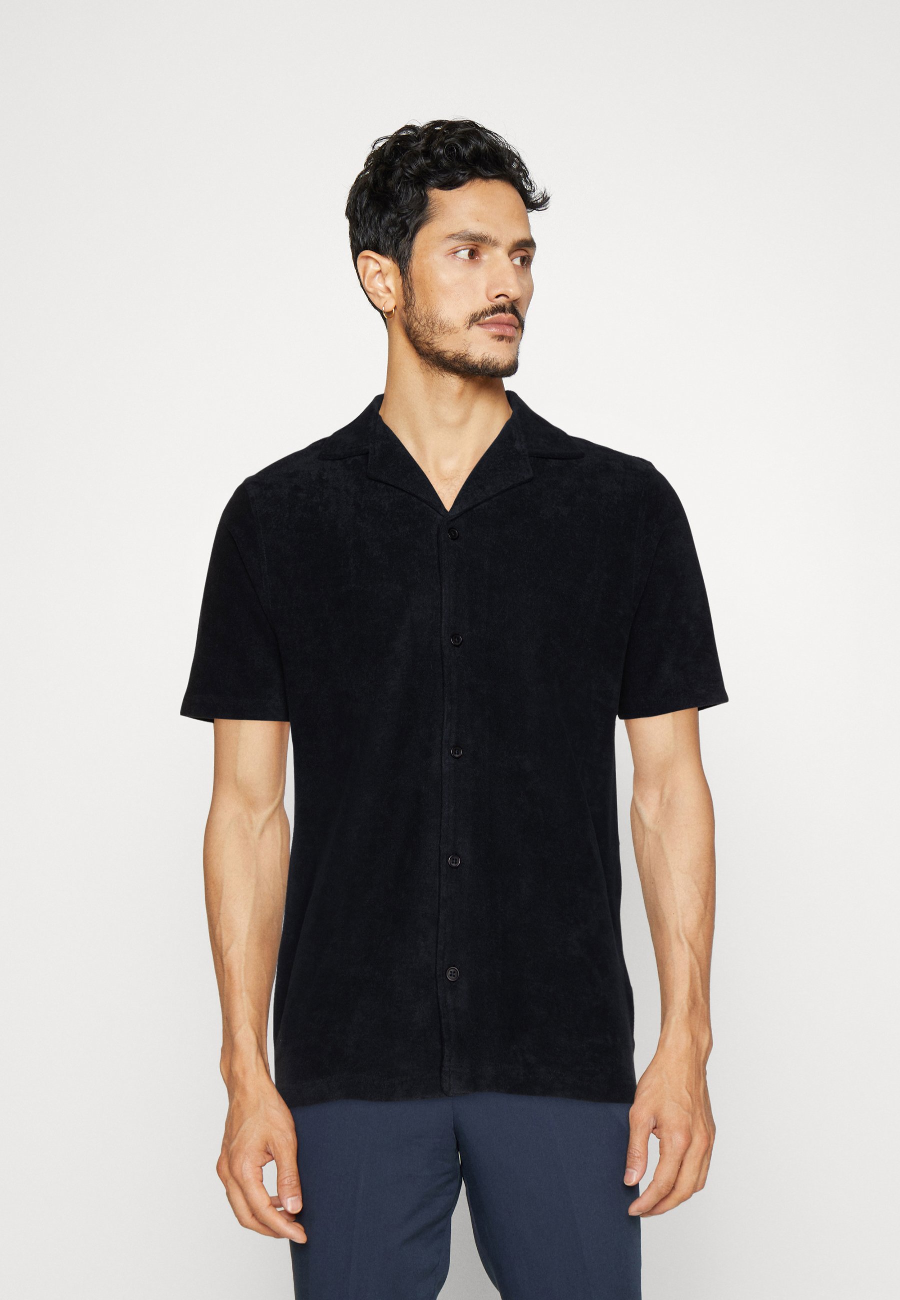 TOWEL RESORT COLLAR - Shirt