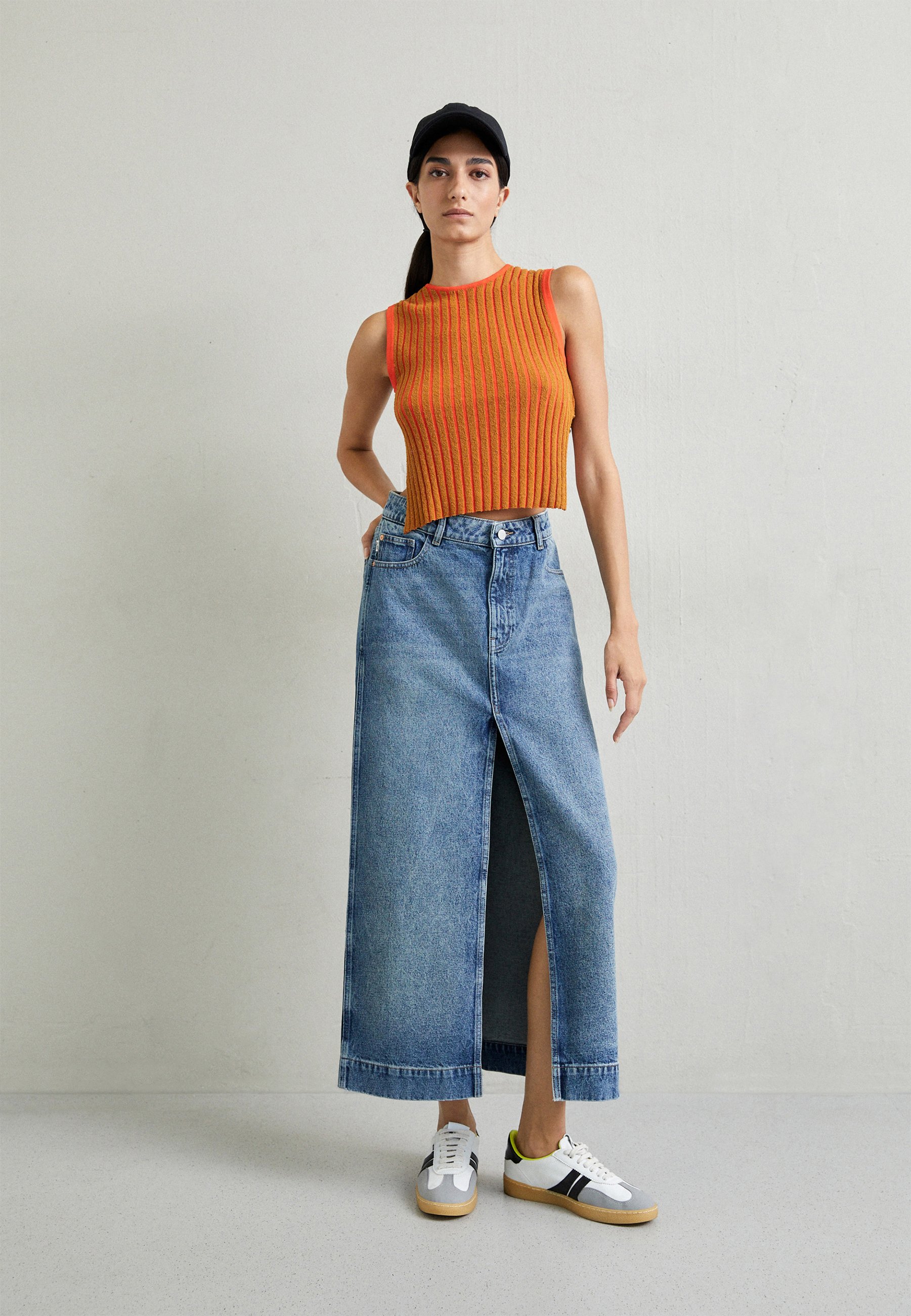 ASRA SKIRT - Denim skirt