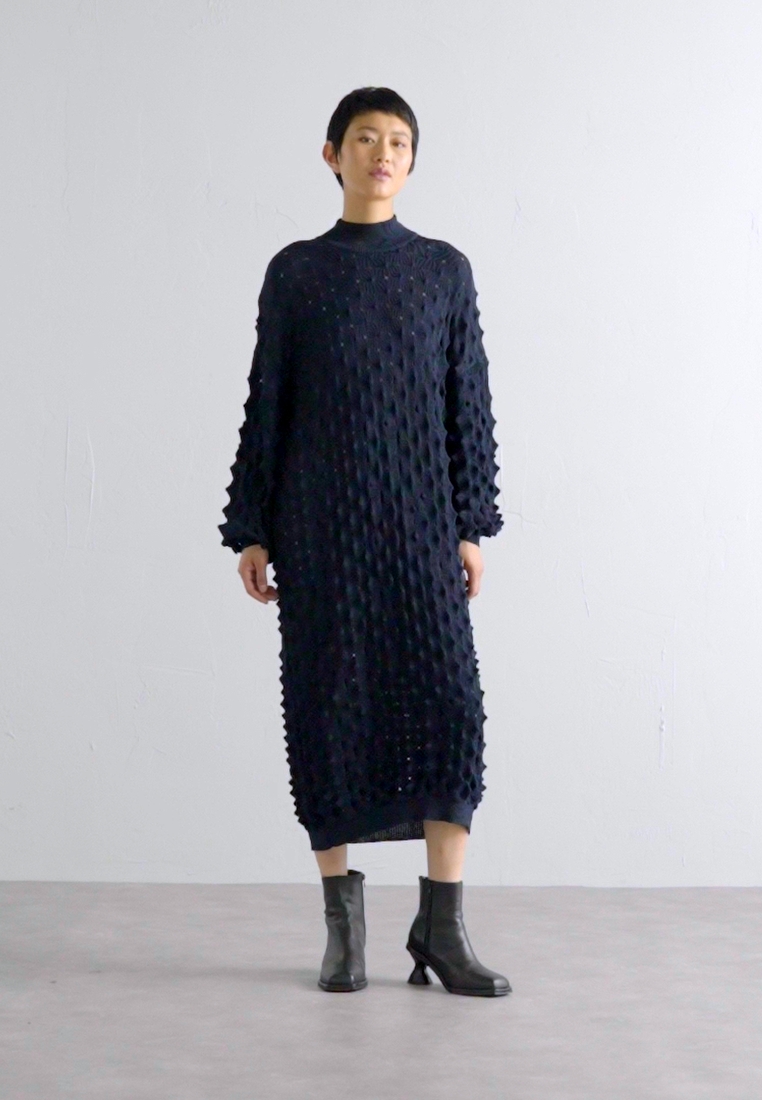 TRANSPARENT SPIKE DRESS - Day dress