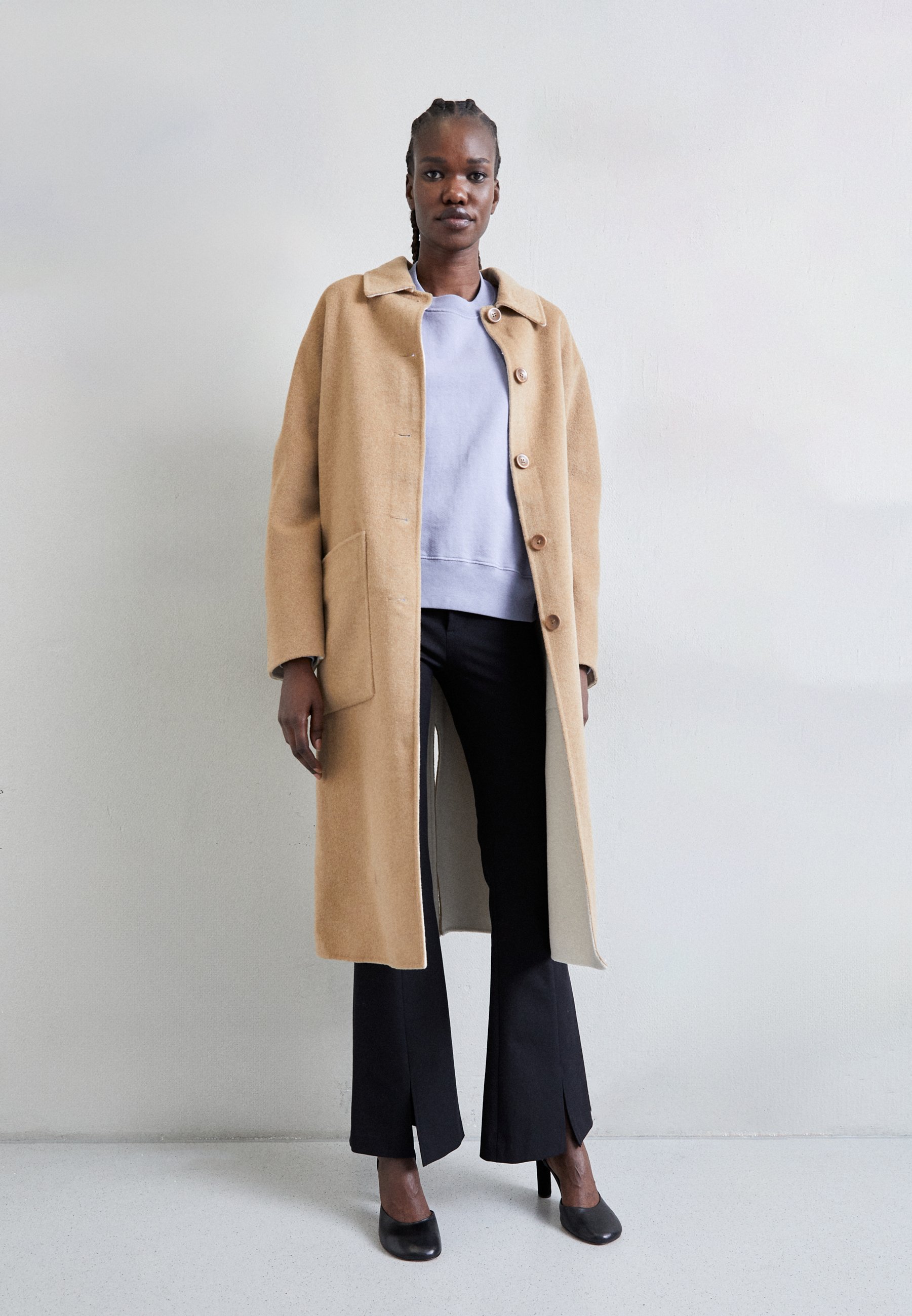 REVERSIBLE DOUBLE FACE COAT - Classic coat