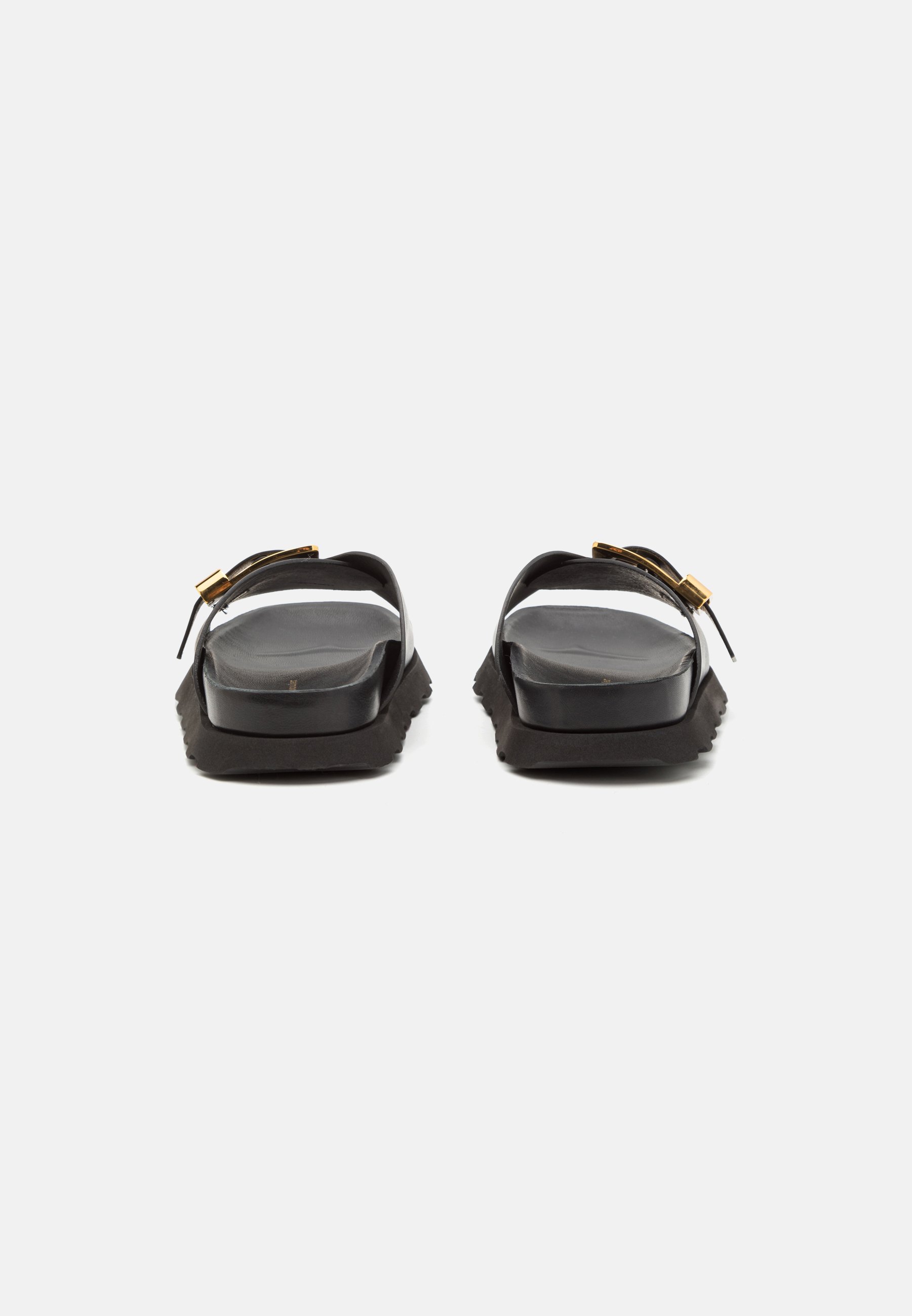 BUCKLE SLIDES - Mules