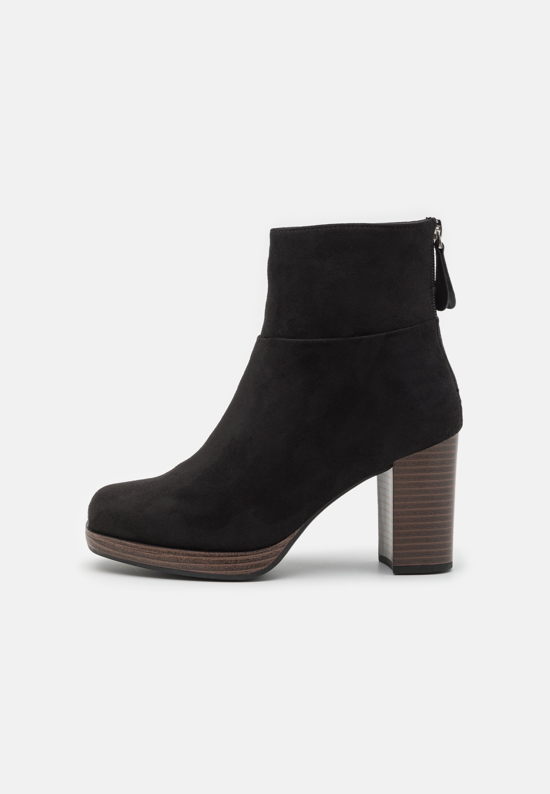WIDE FIT - Platform ankle boots