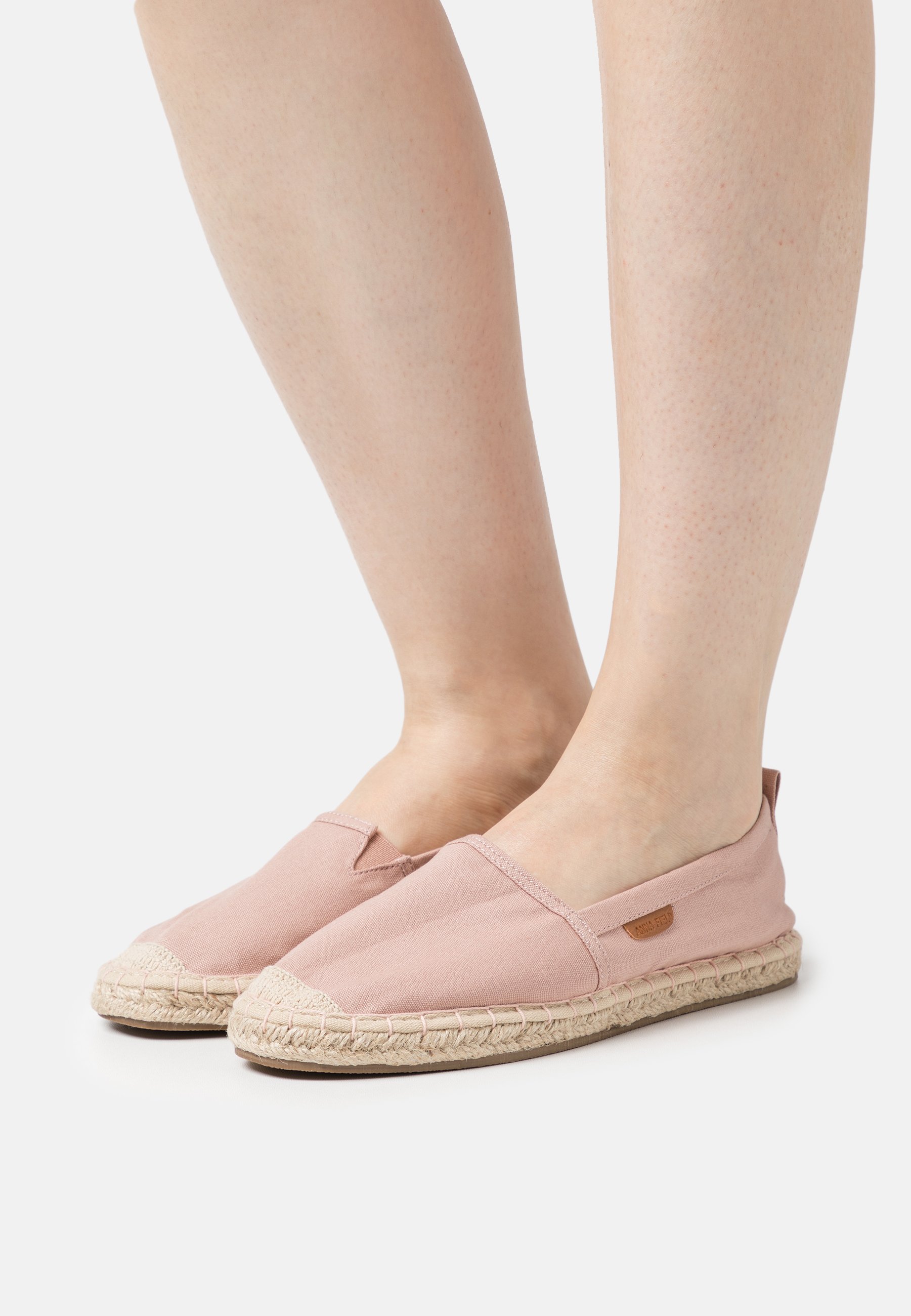 Espadrilles -rose gold-coloured