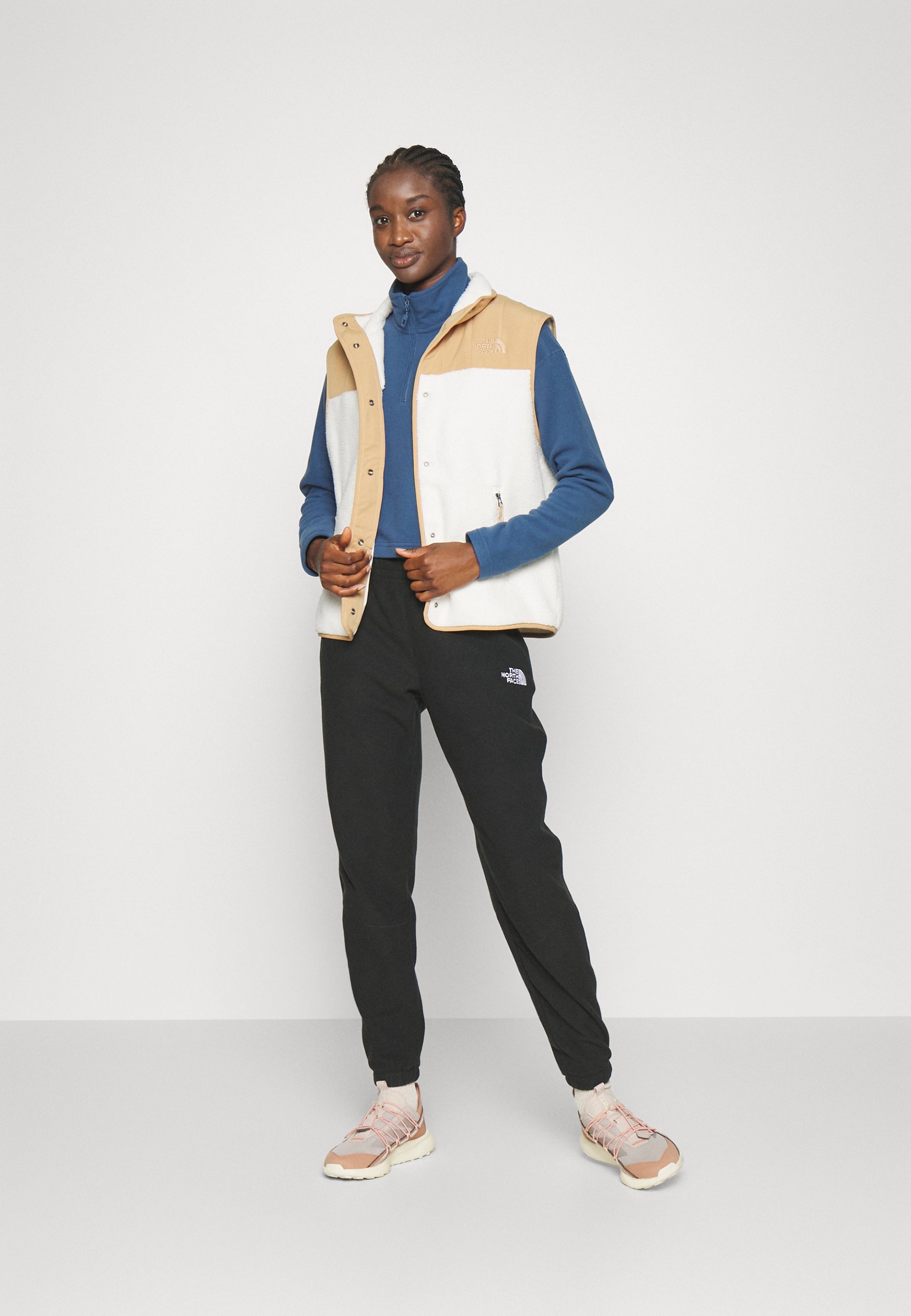 GLACIER CROPPED ¼ ZIP - Fleece jumper