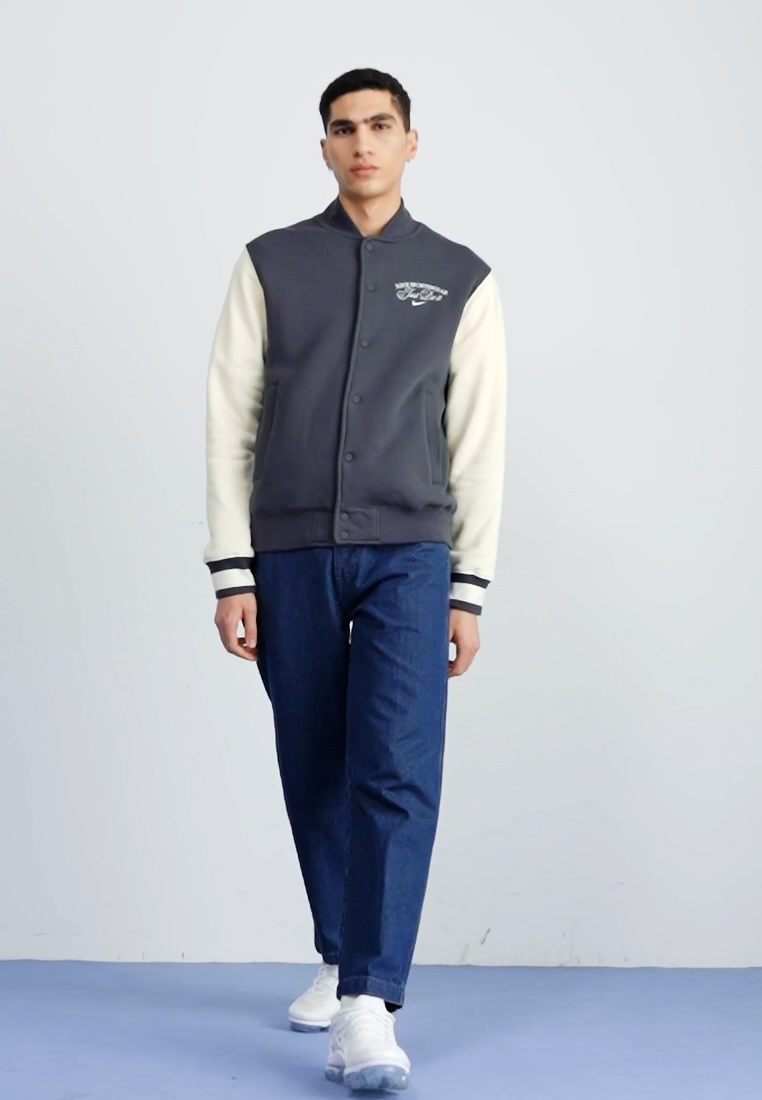 TREND VARSITY - Zip-up sweatshirt
