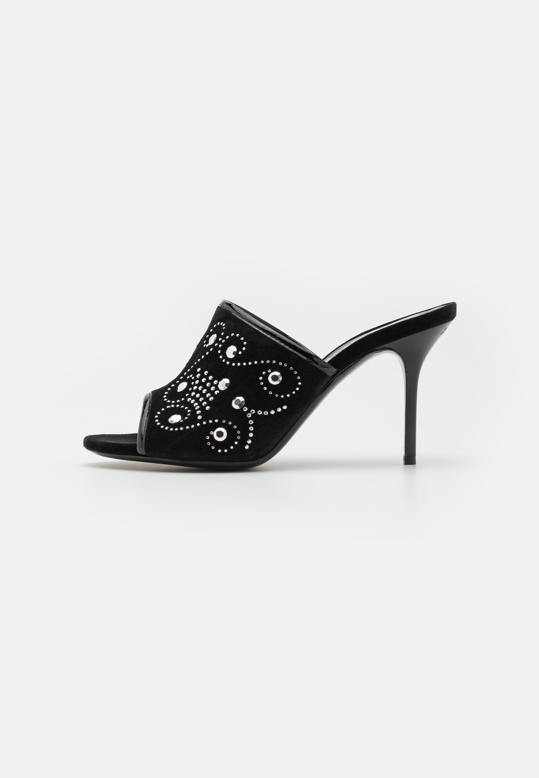 Heeled mules