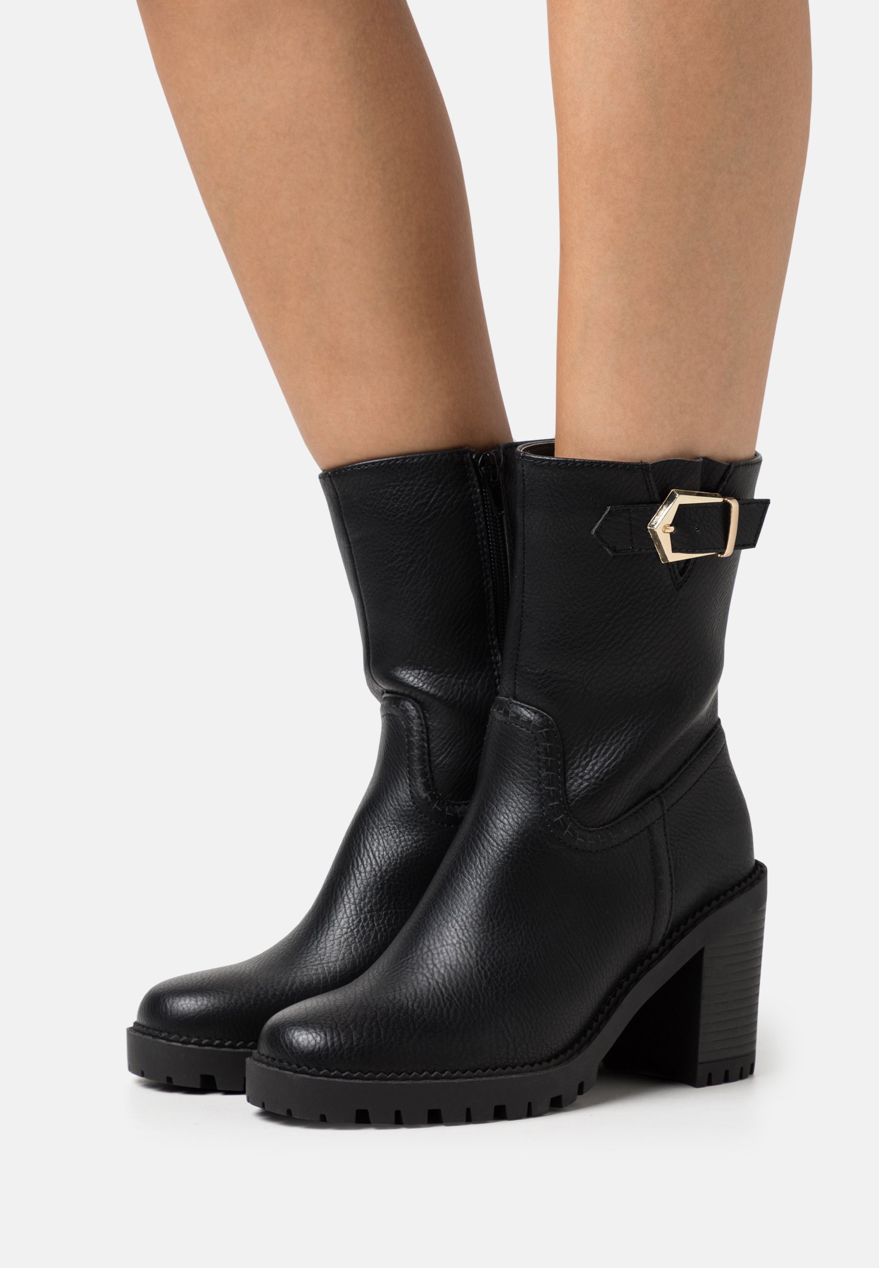 Platform ankle boots